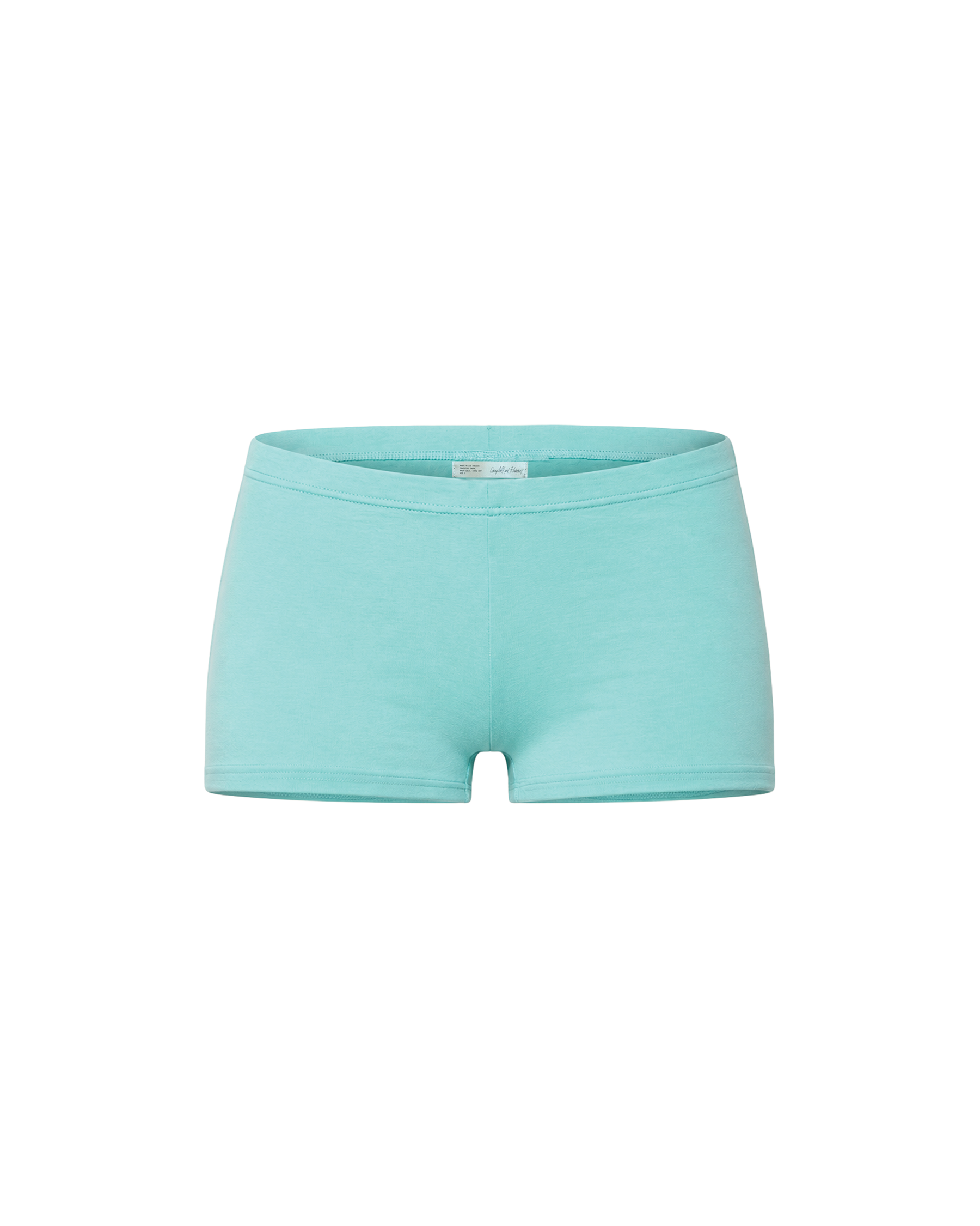 Julia Micro Shorts in Aquamarine