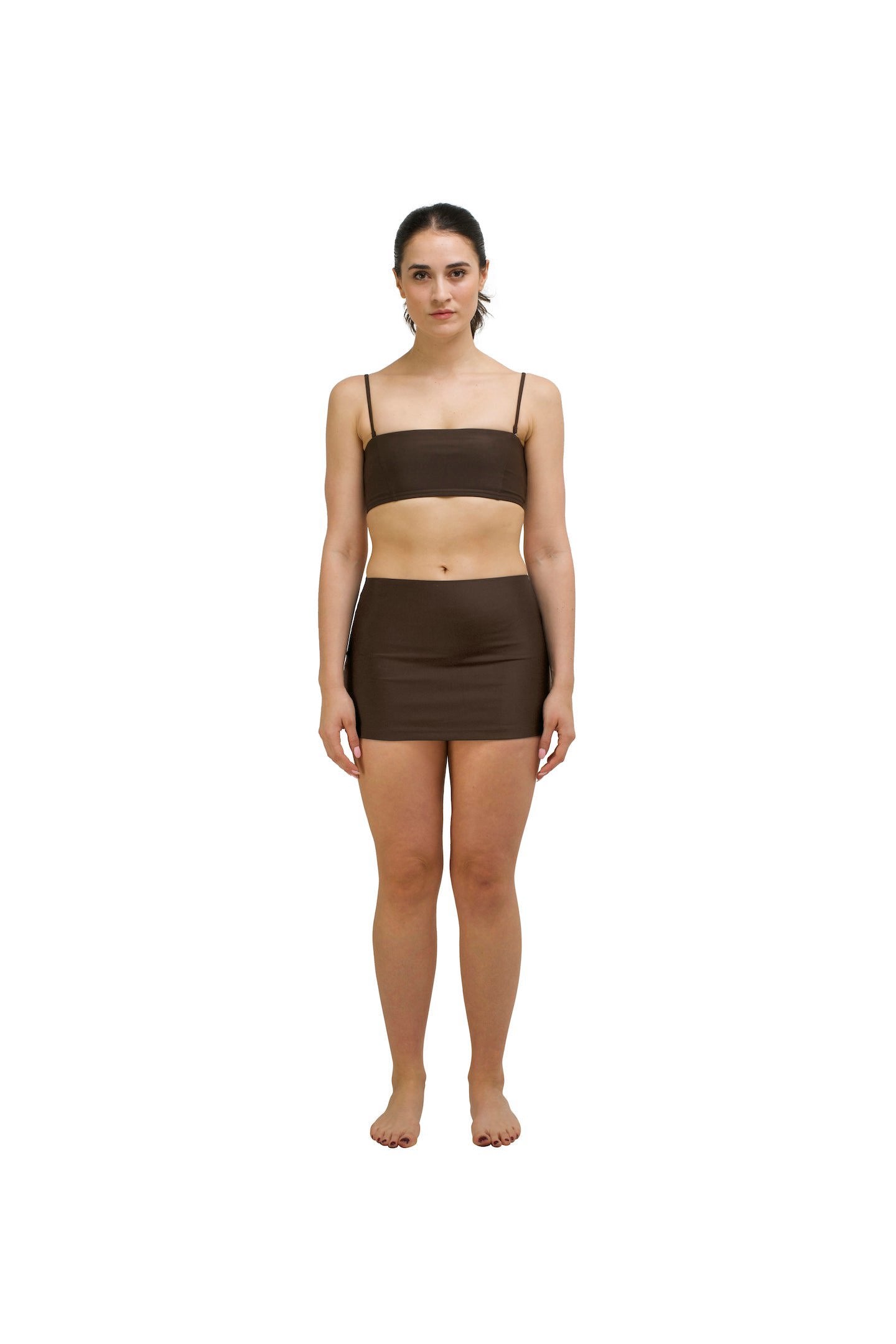 HA 014 - MICRO MINI SKIRT - ARABICA