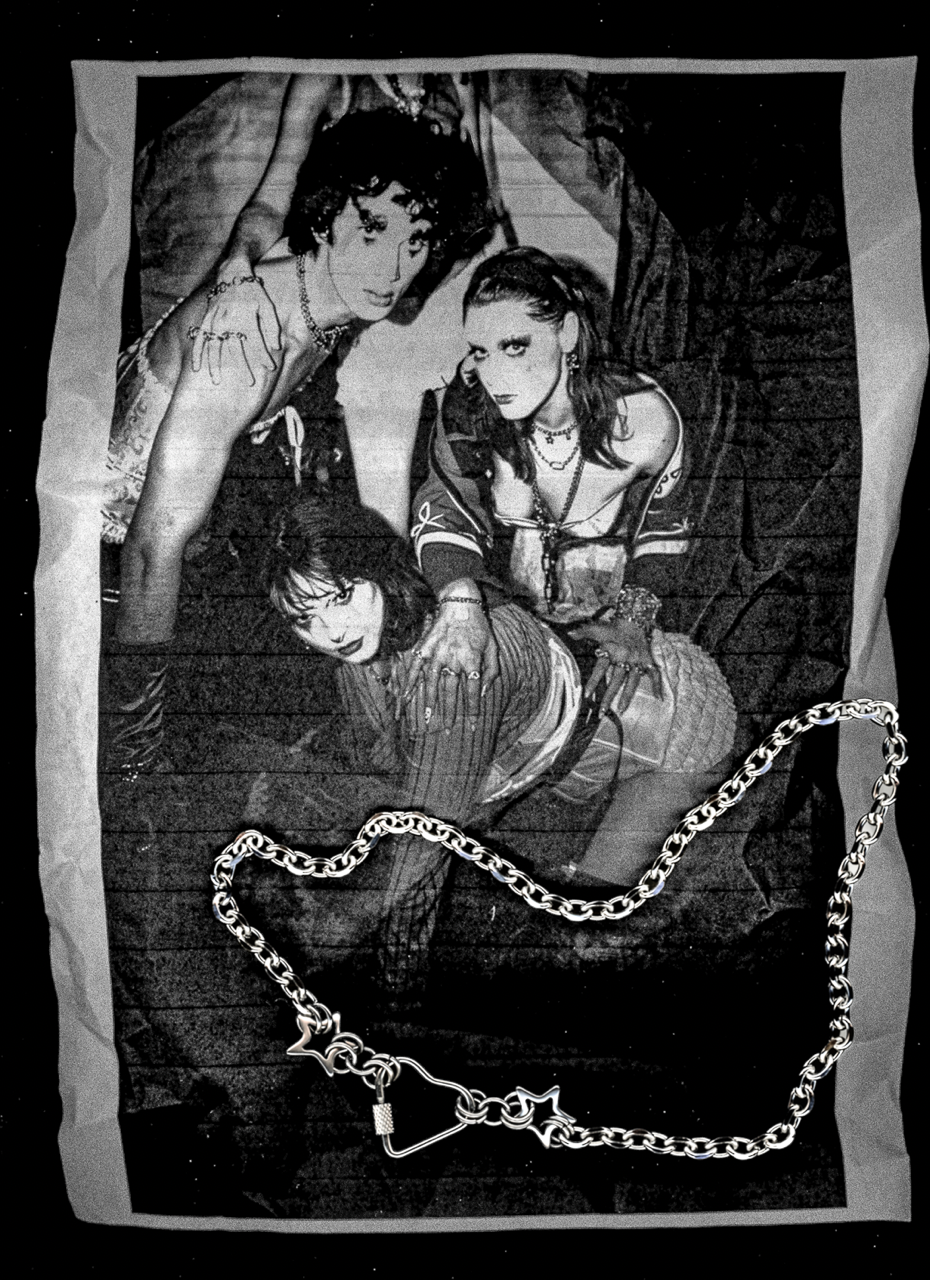 The Margot - Chainmail Charm Carabiner Chain