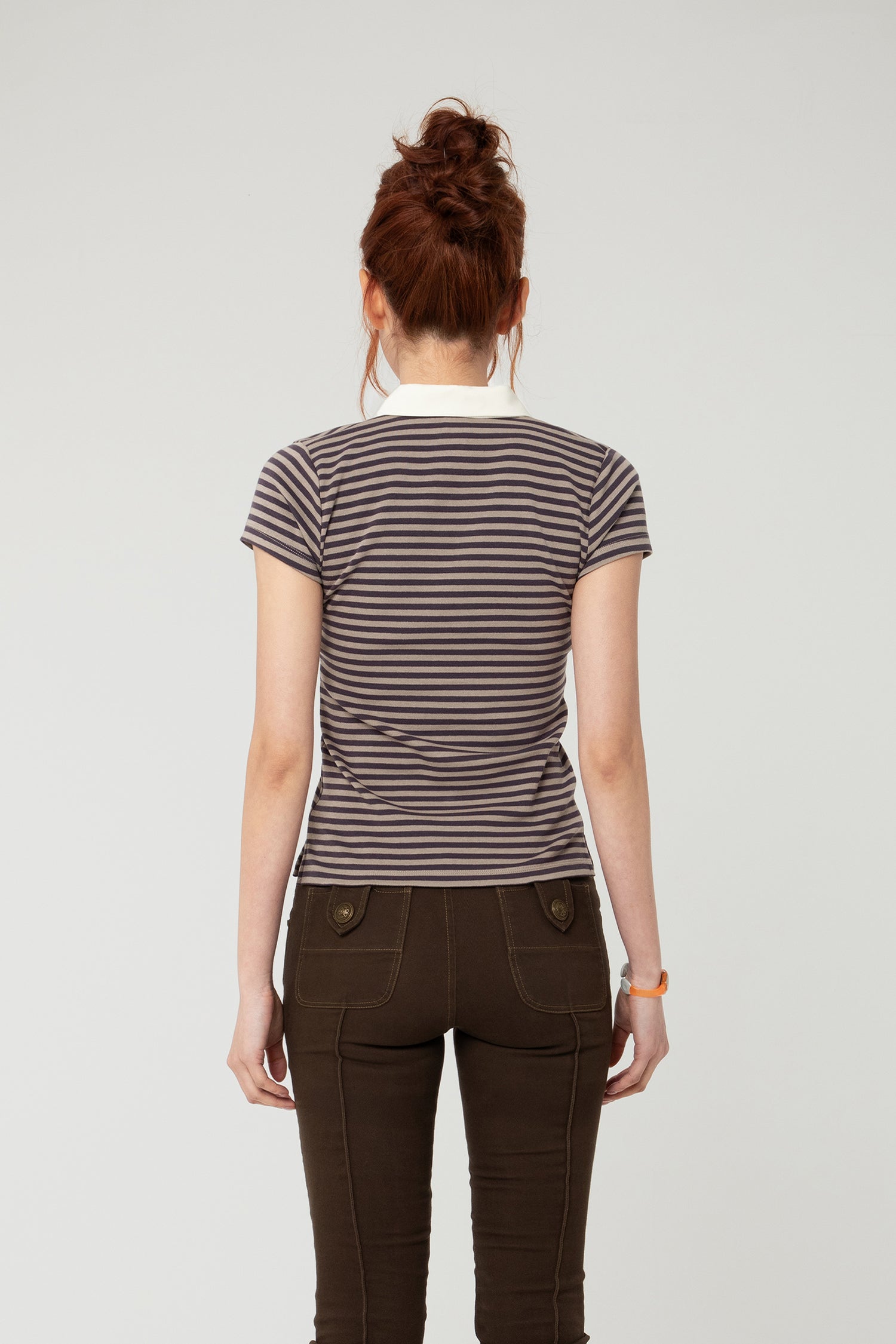 PENNY POLO HEATHER