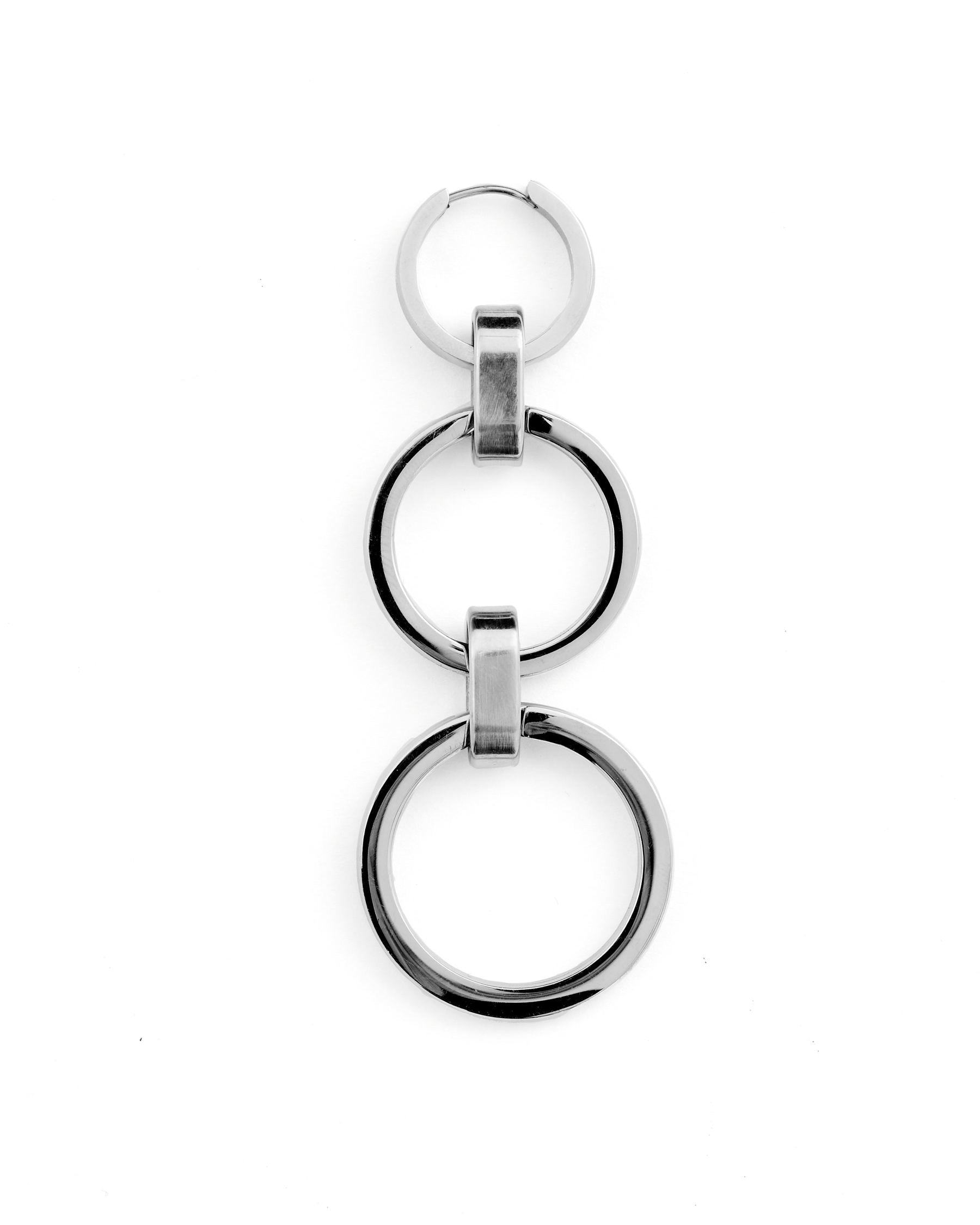 HOOP EARRING, BRACELET AND CHOKER SET