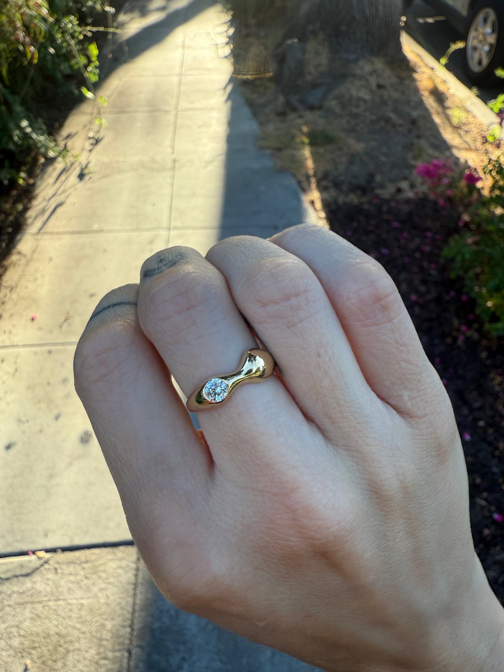 14k Gold 02 Ring Size 7 (In Stock)