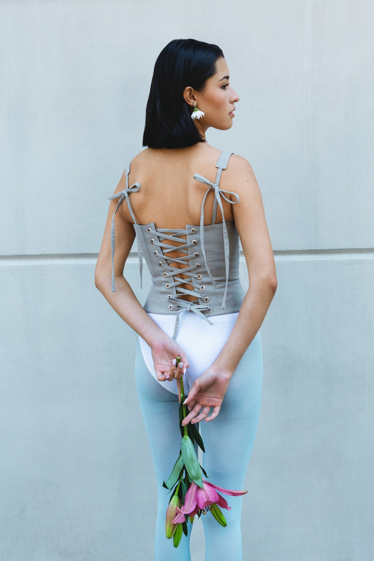 Evelia Top - Gray
