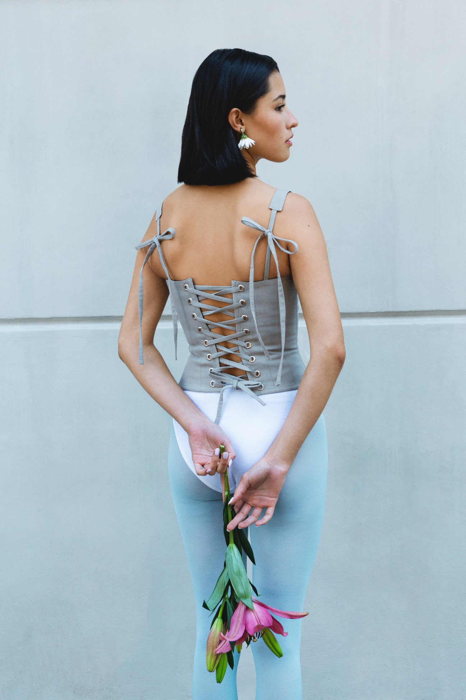 Evelia Top - Gray