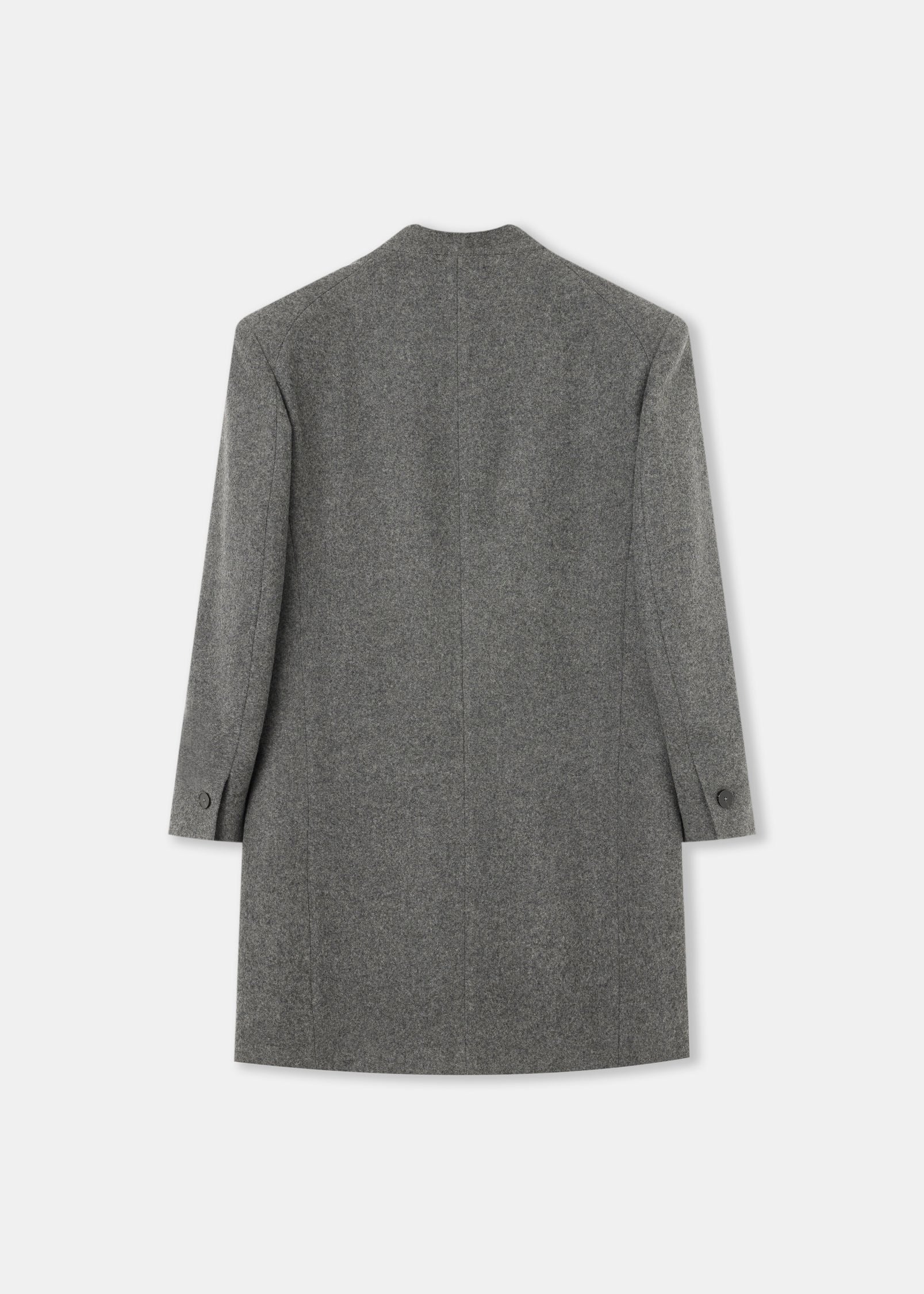 Grey Essentia Wool Coat