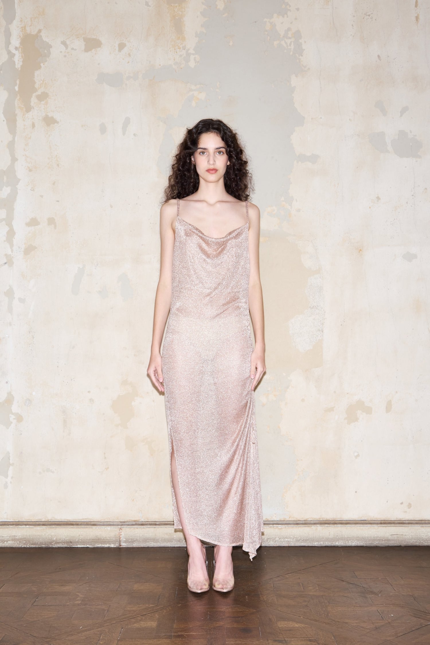 BABY DOLL DRESS GOLDEN