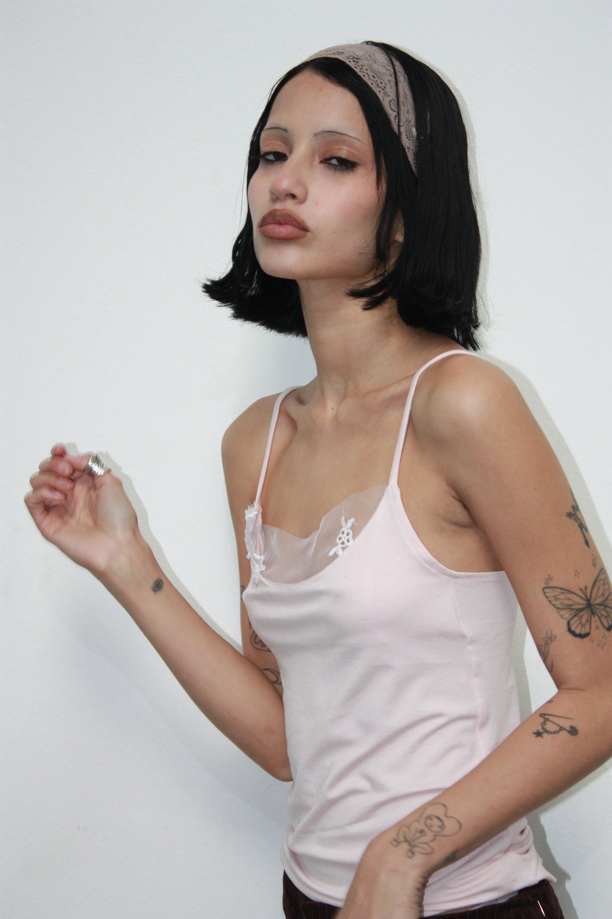 Libeccio baby pink top