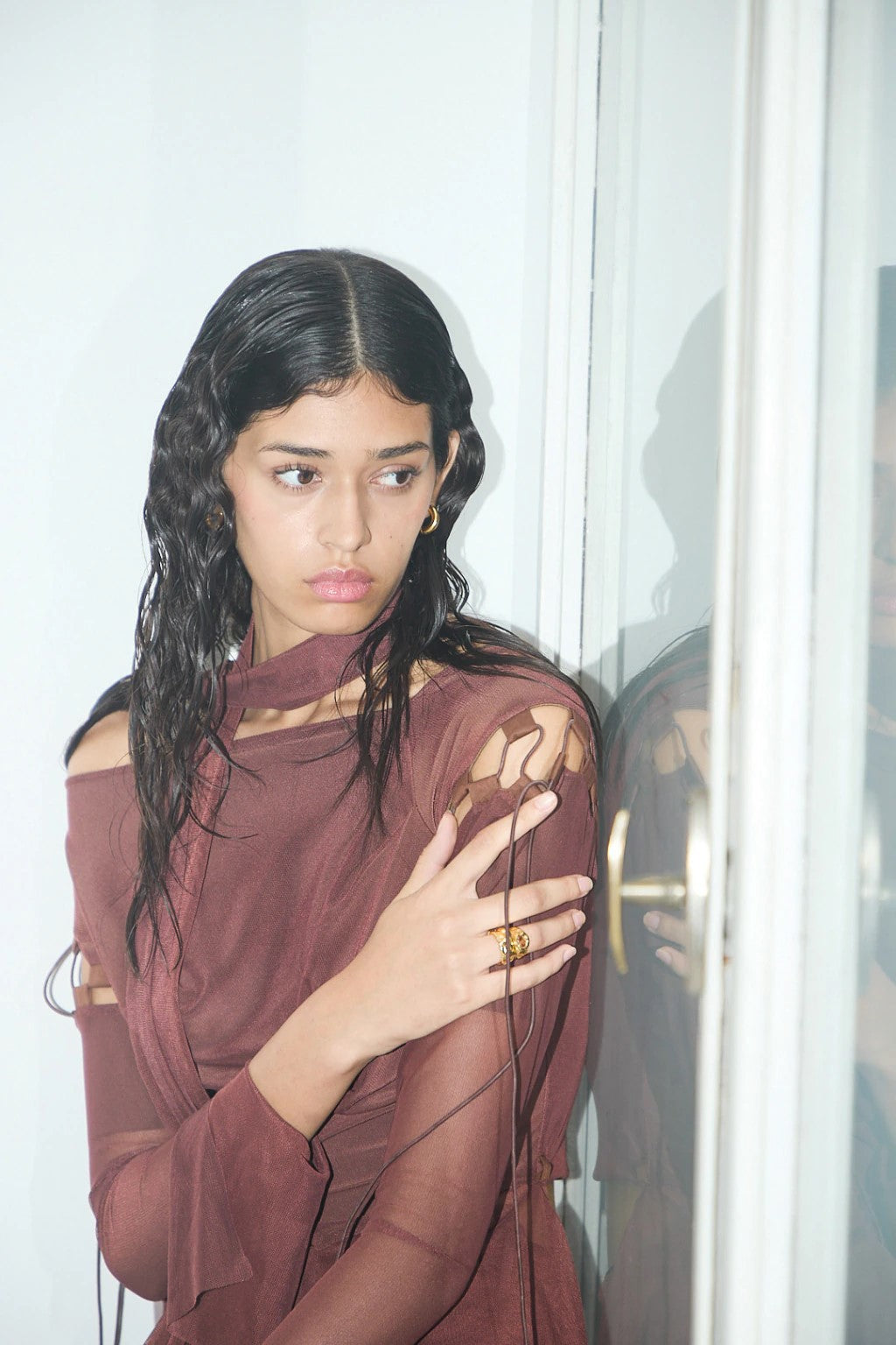 Mathilda Top - Brown