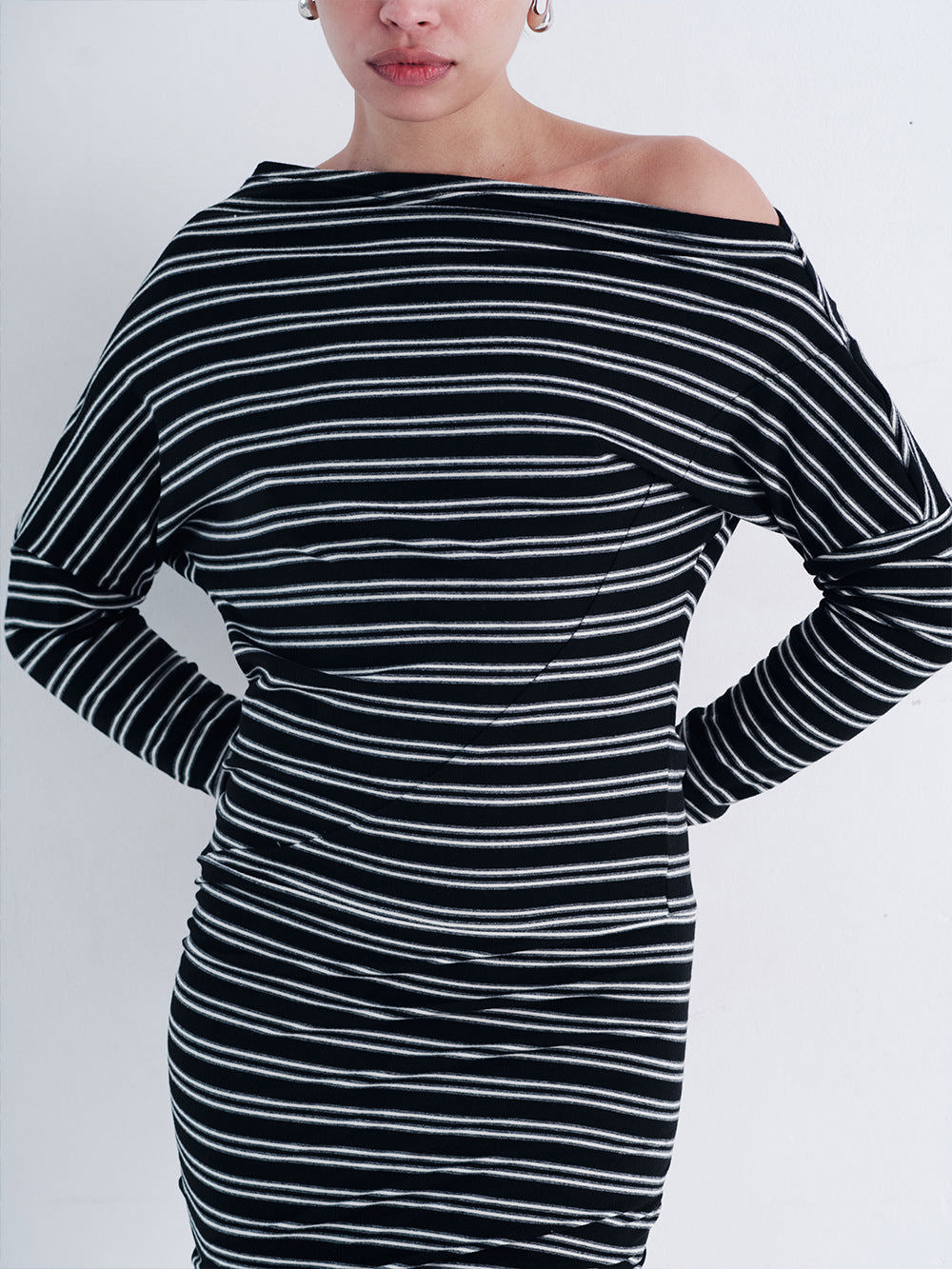 LESLIE DRESS IN STRIPE