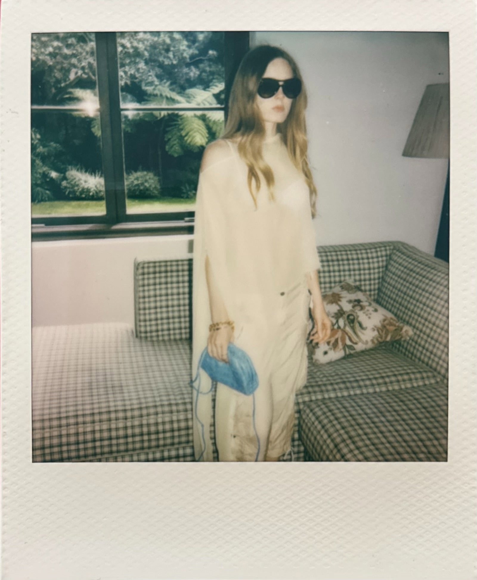 Hadley Poncho in Limoncello