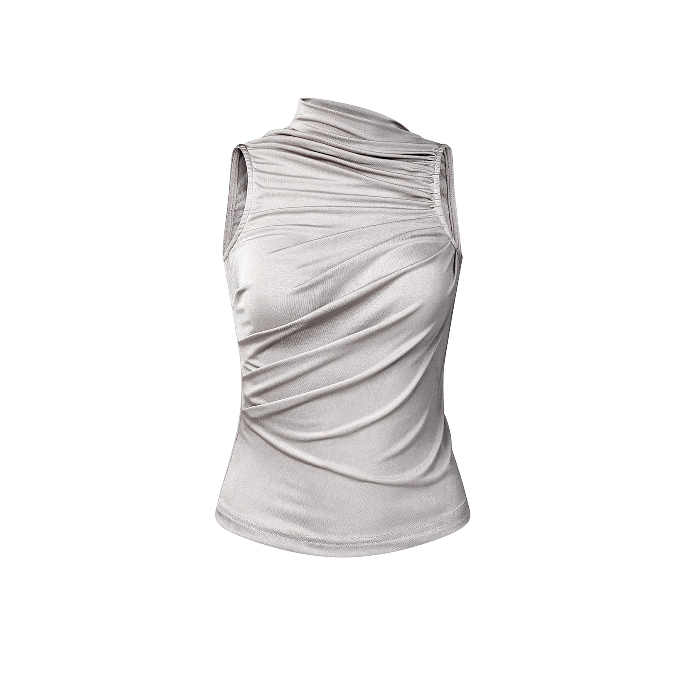 EFFORTLESS TOP IN SILVER