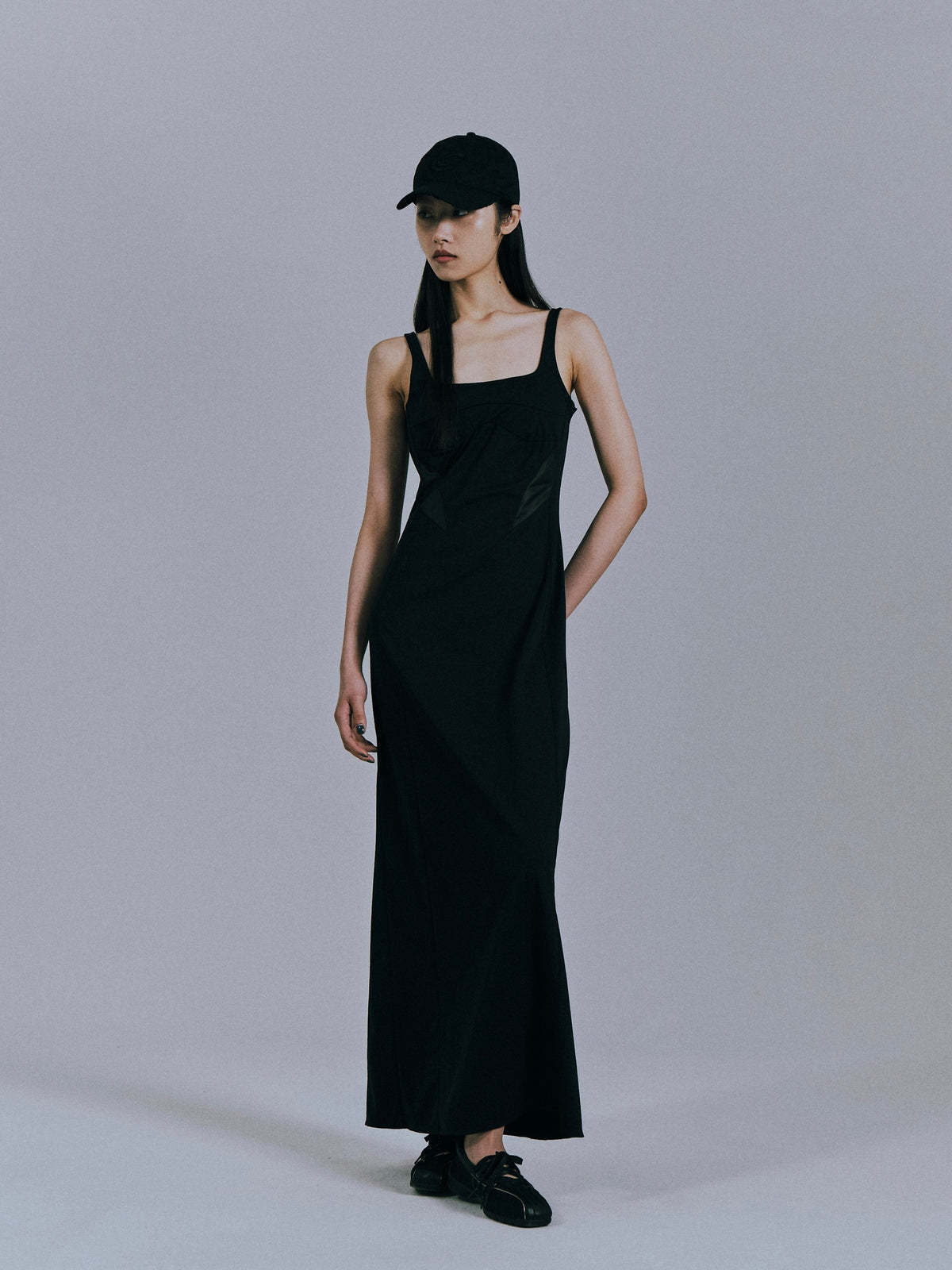 Long slip dress