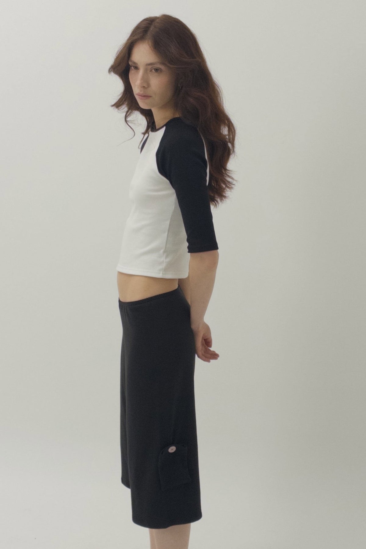 Brooke 3/4 Sleeve Raglan Top