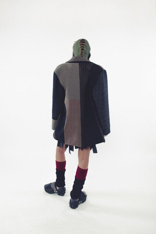 THE CANVAS CORSET HOOD | ARMY GREEN