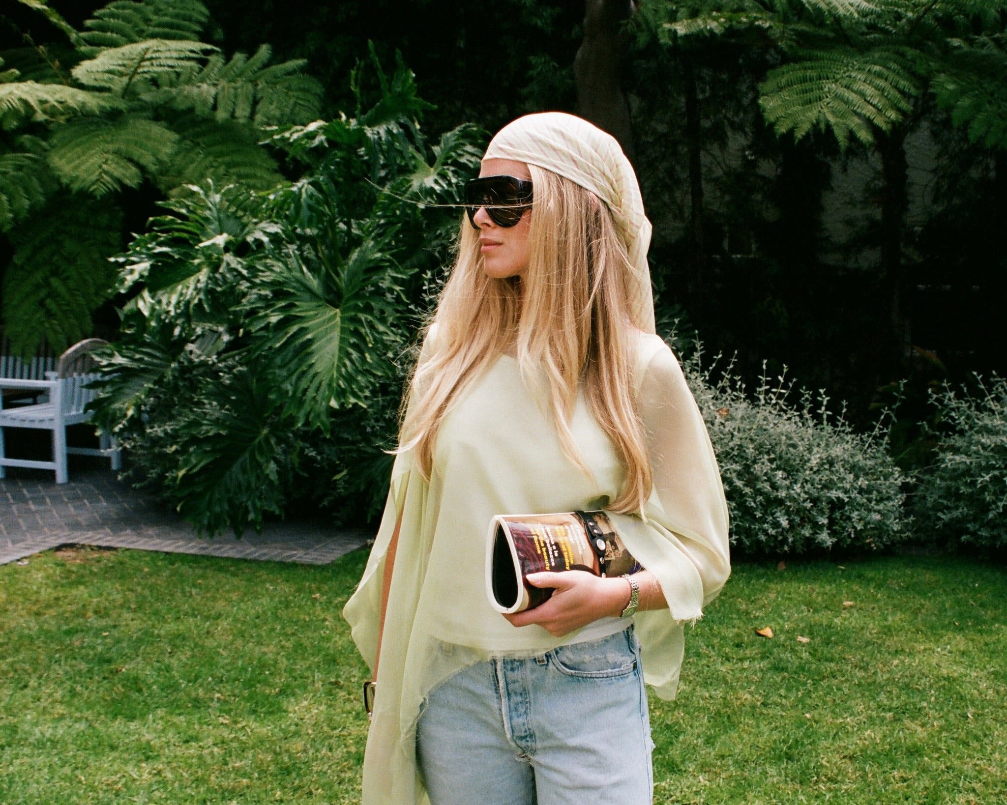Hadley Poncho in Kiwi