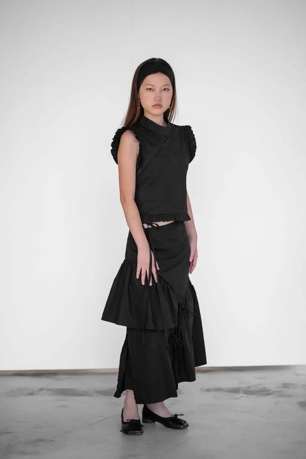 Lina Top Black