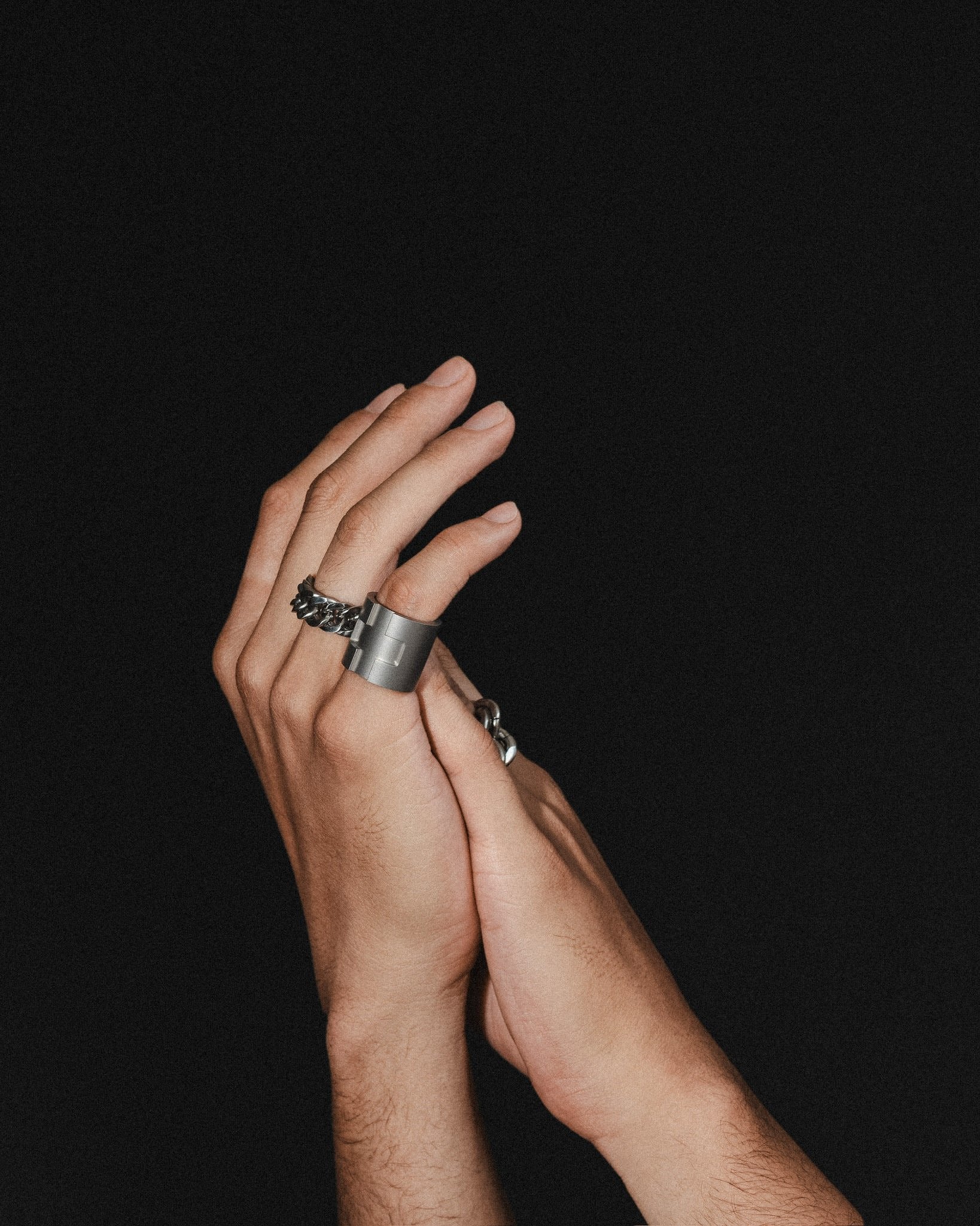 Cross Band Ring