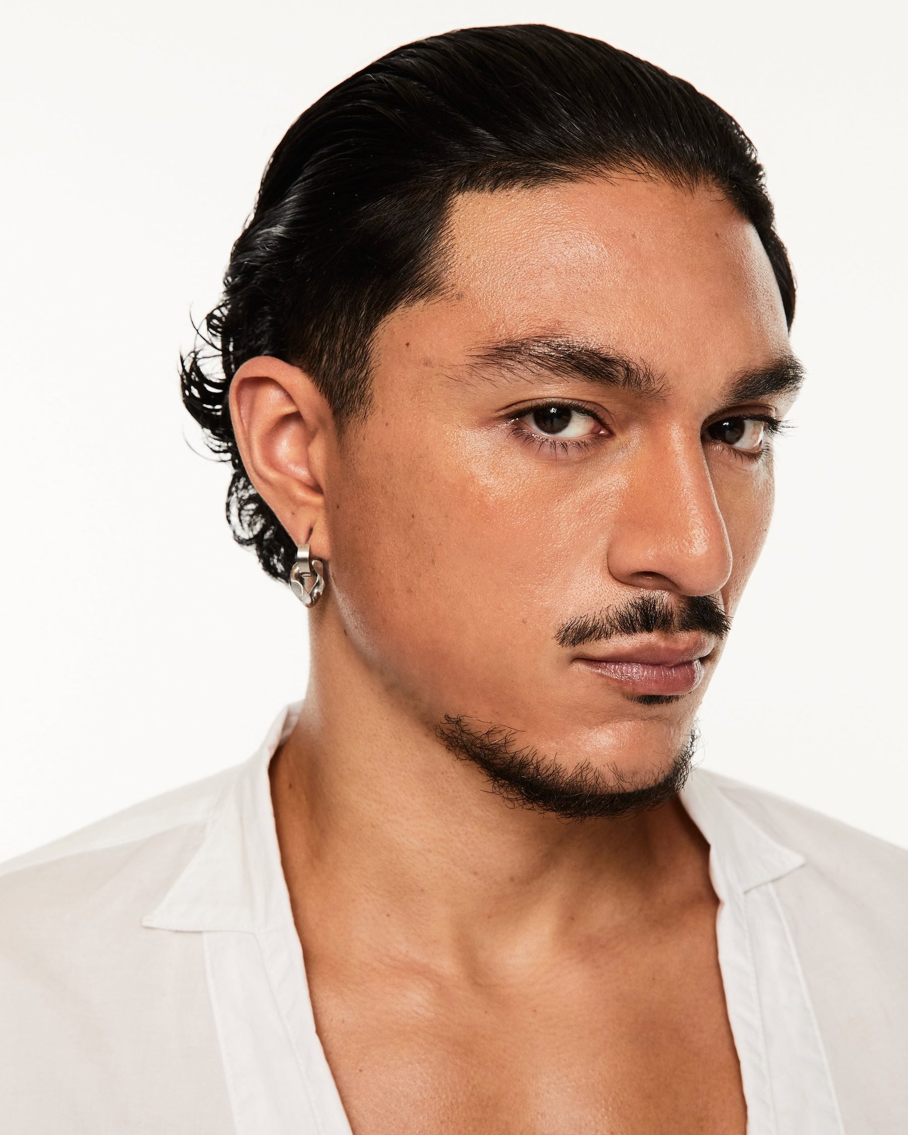 Curb Chain Link Earring