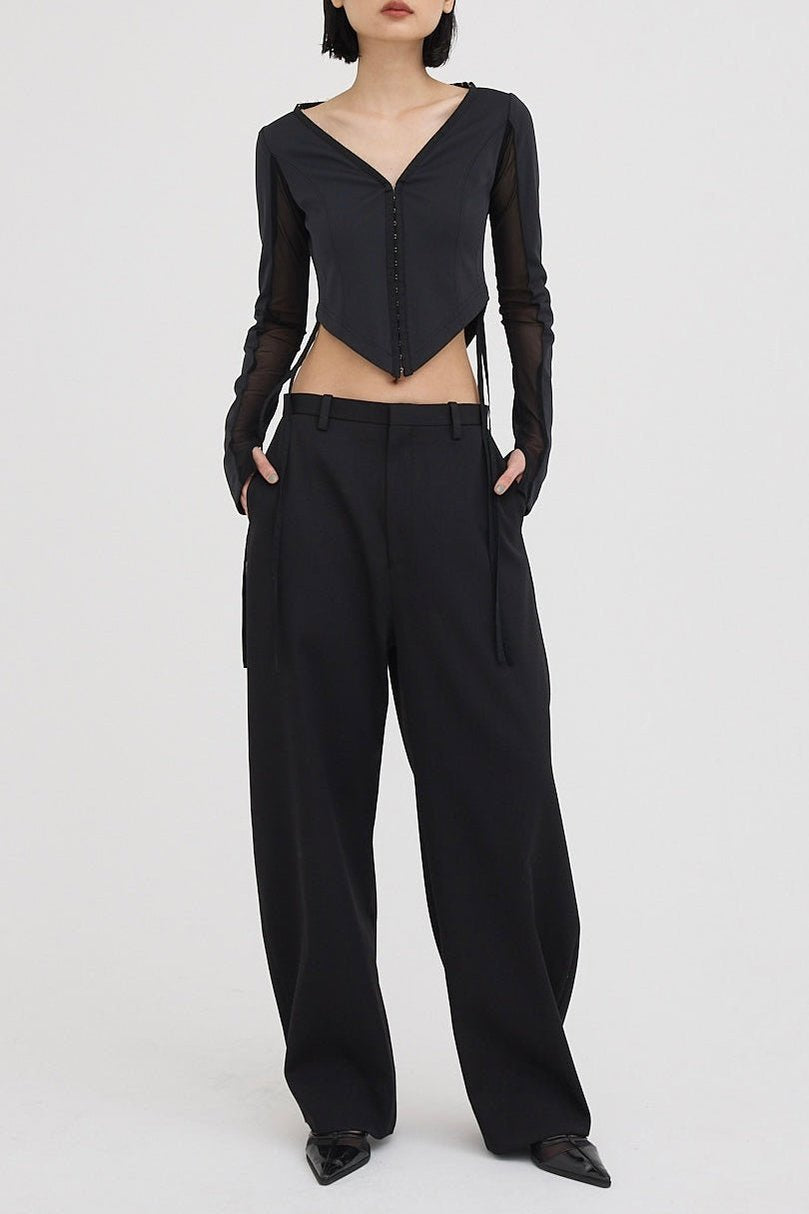 Seamless line pants