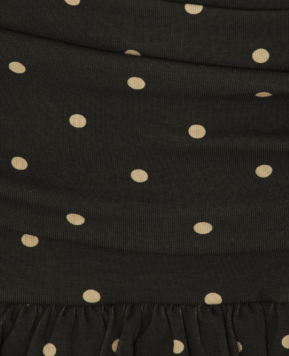 Midnight Polka Bloom Dress