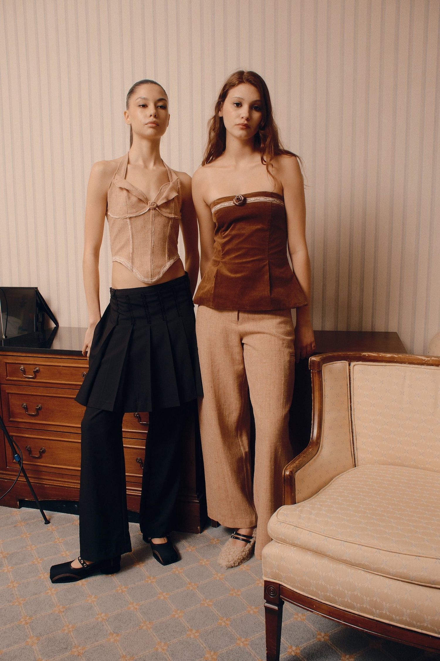 Say it Skirt Pants Black