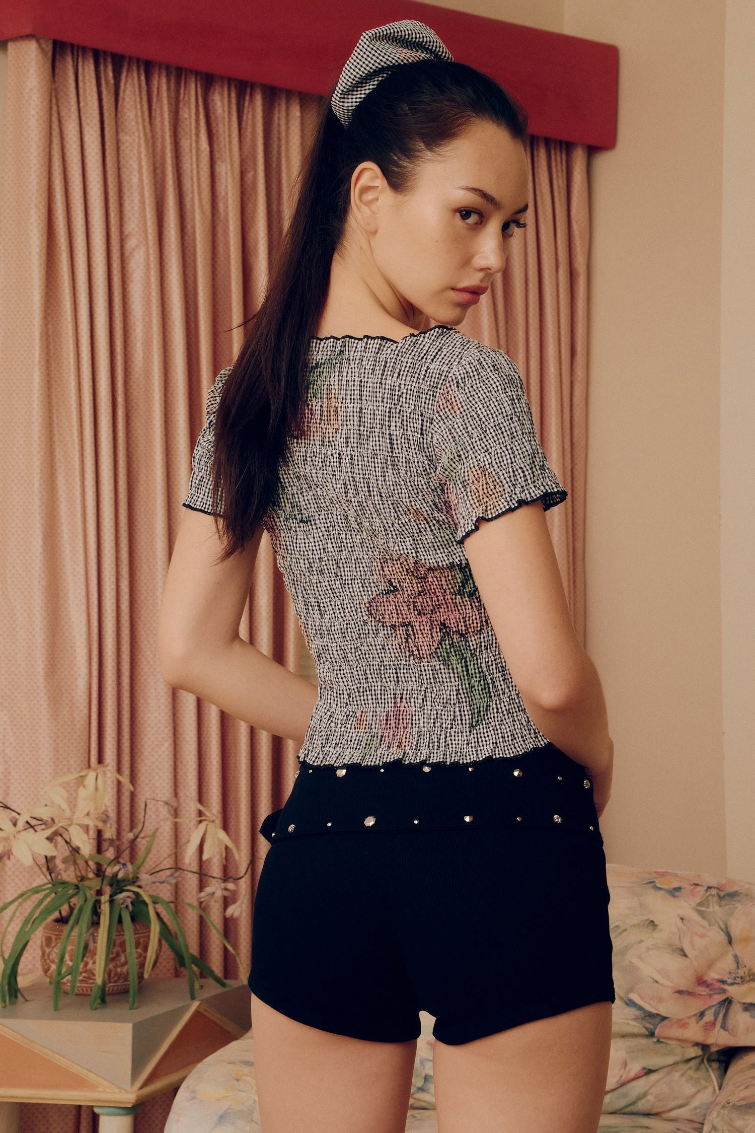 Dani Belt Shorts - Black