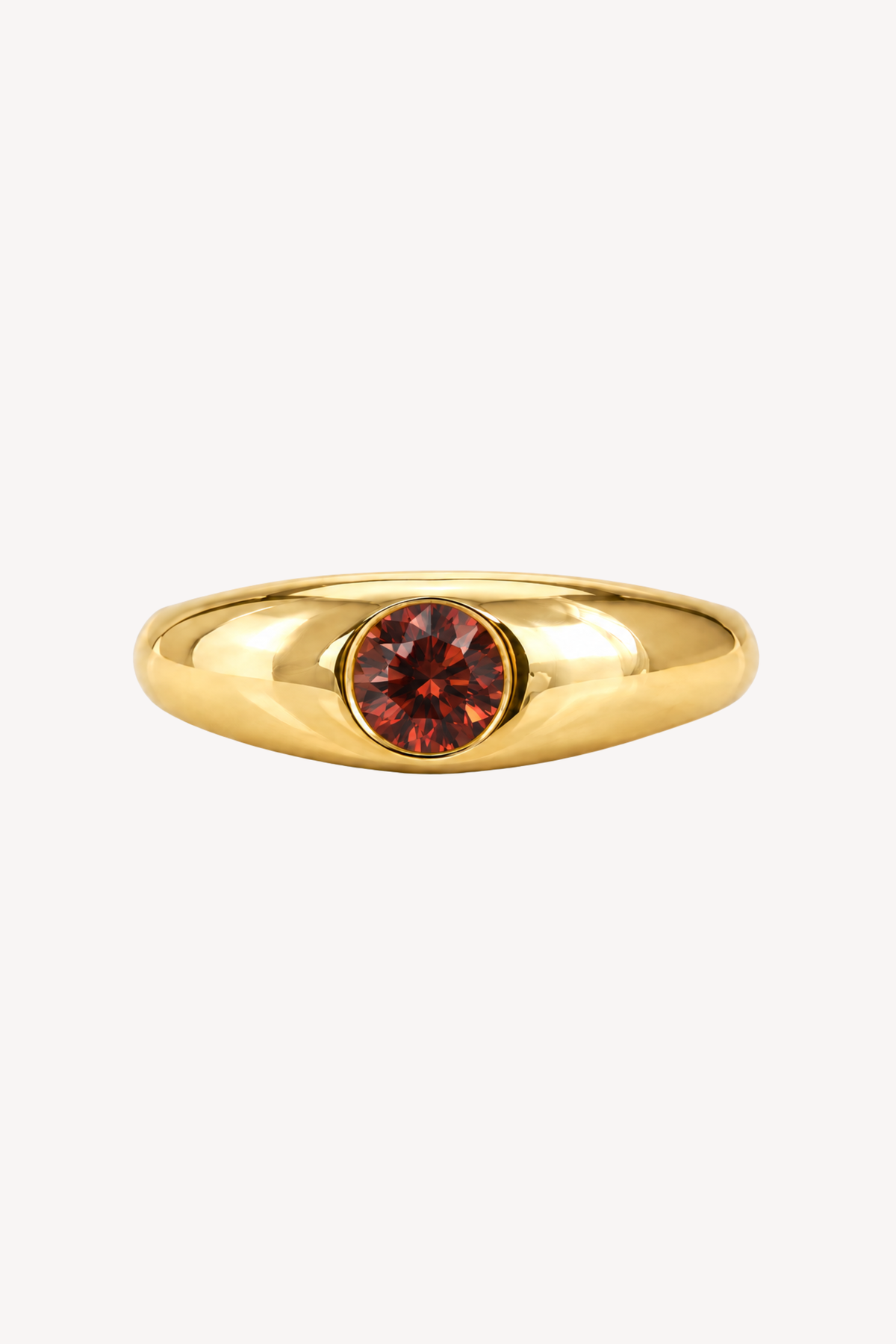 Cloud Garnet Ring