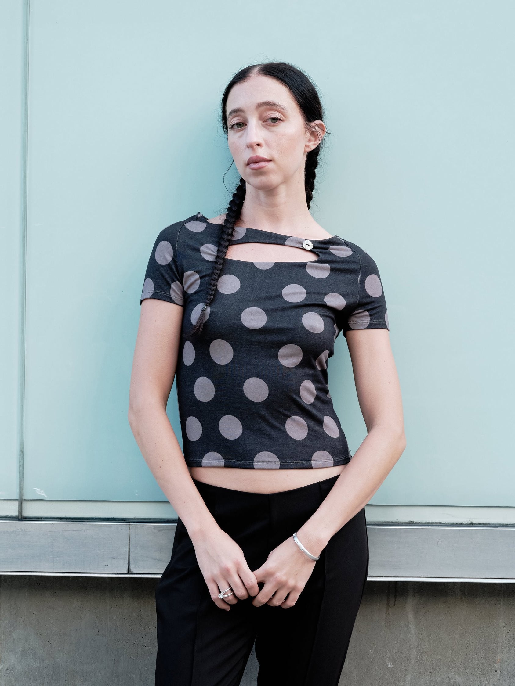 THE KEY POLKA DOTS TOP