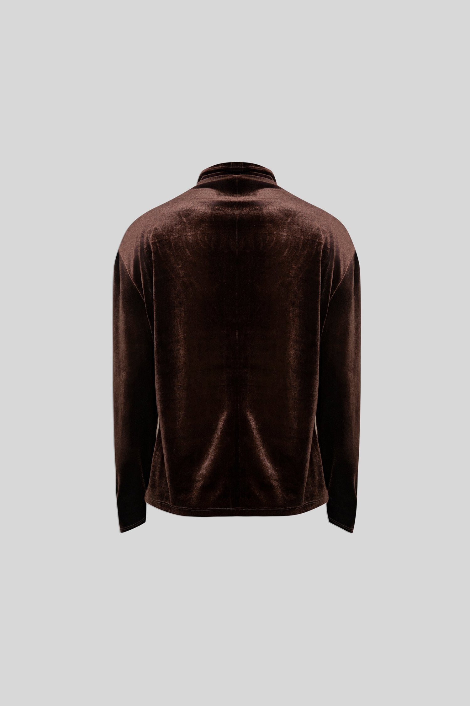 Chocolate Velvet Turtleneck