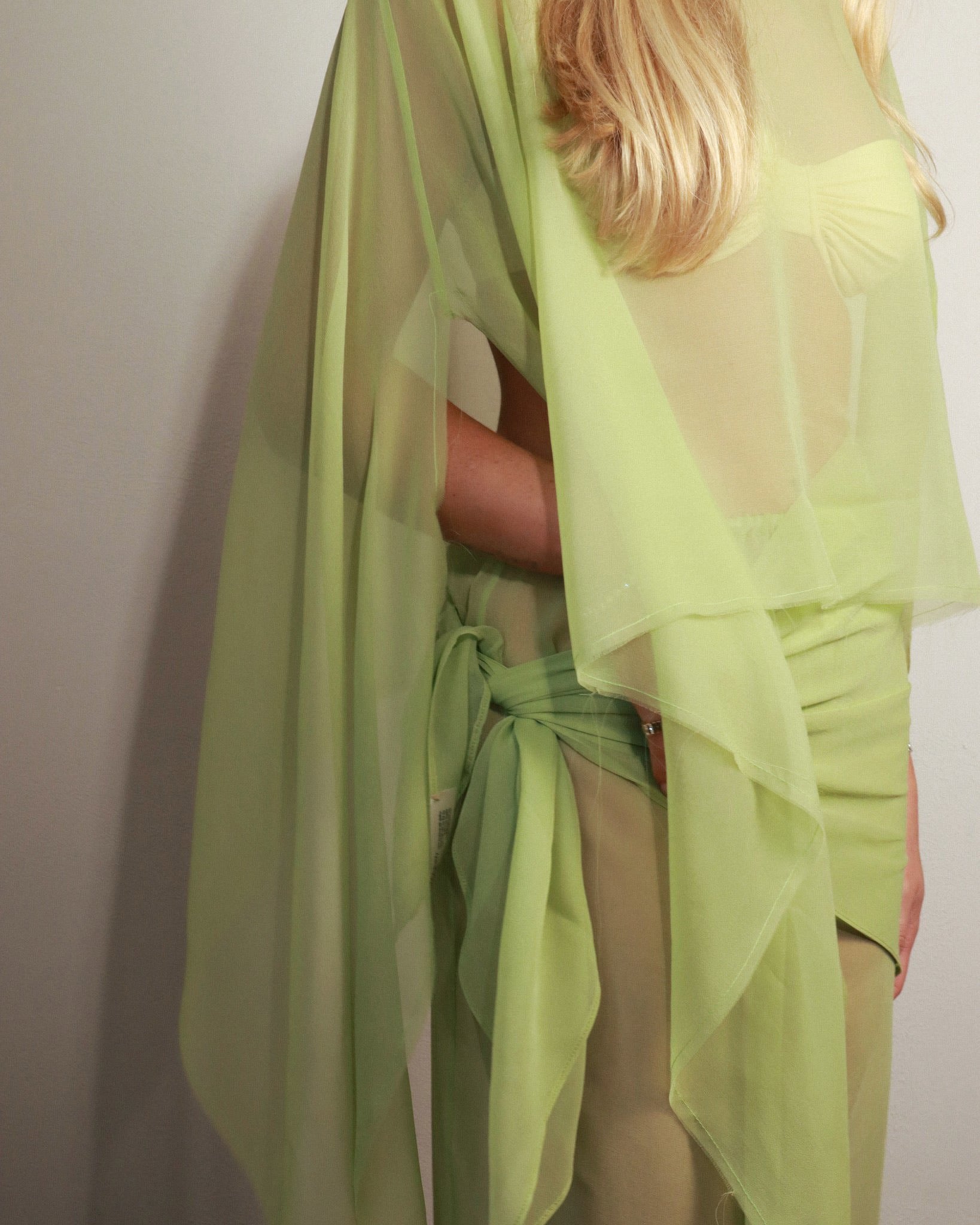 PRE ORDER Hadley Poncho in Kiwi