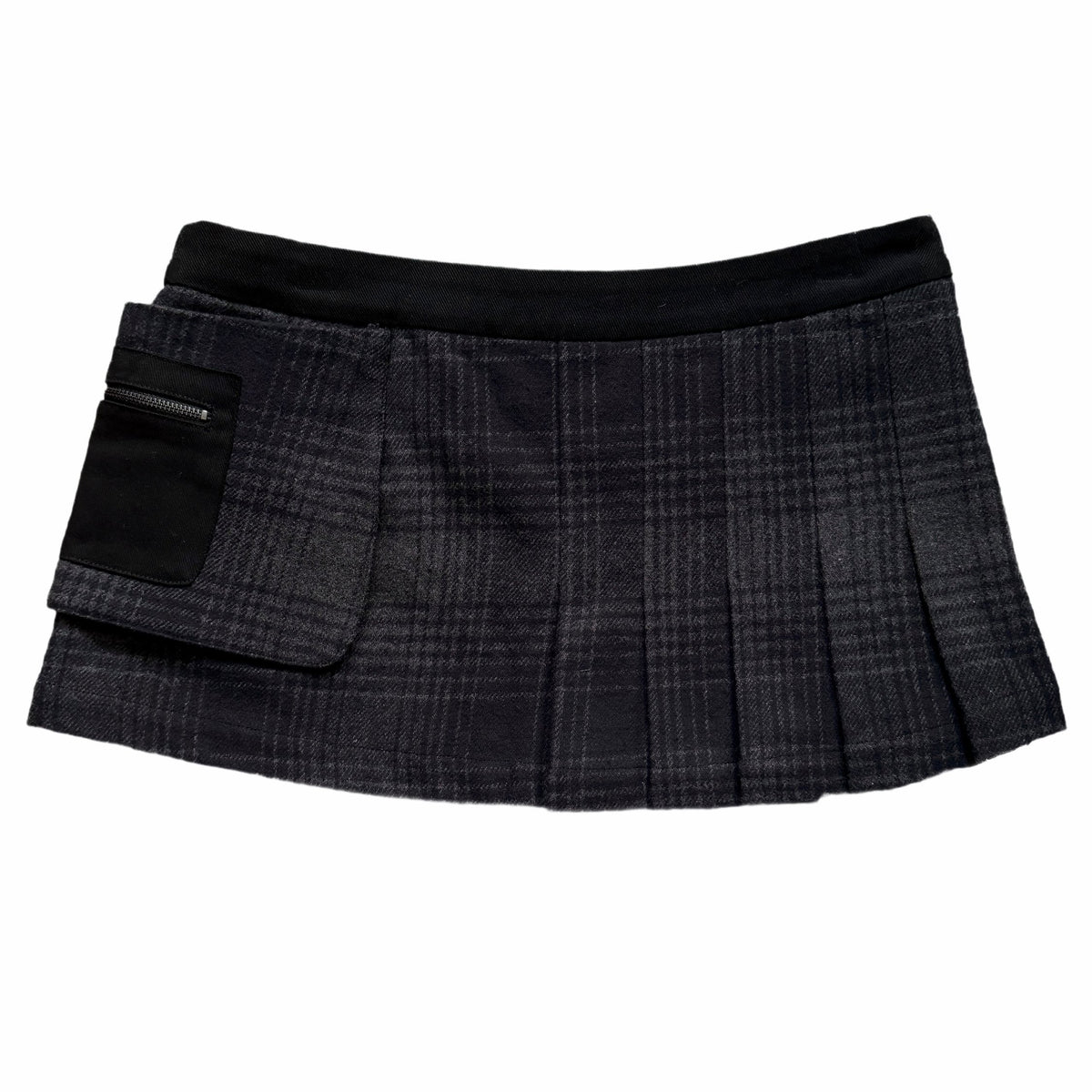 Horizon Half Pleat Mini Skirt