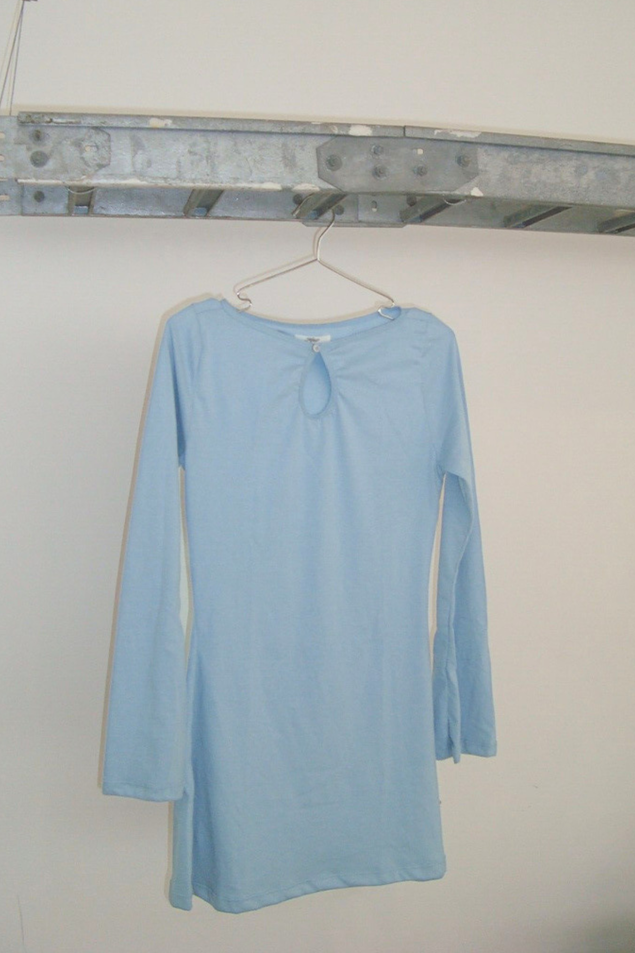 Lucia Keyhole Long Sleeve Mini Dress