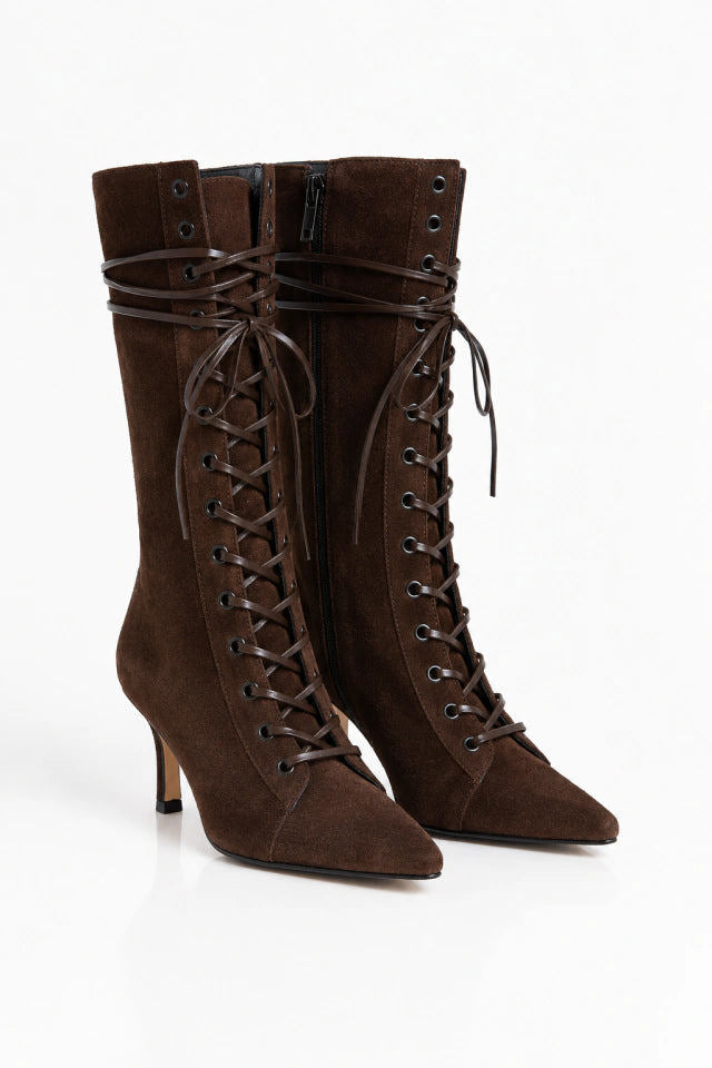 Mercercitas Leather boots
