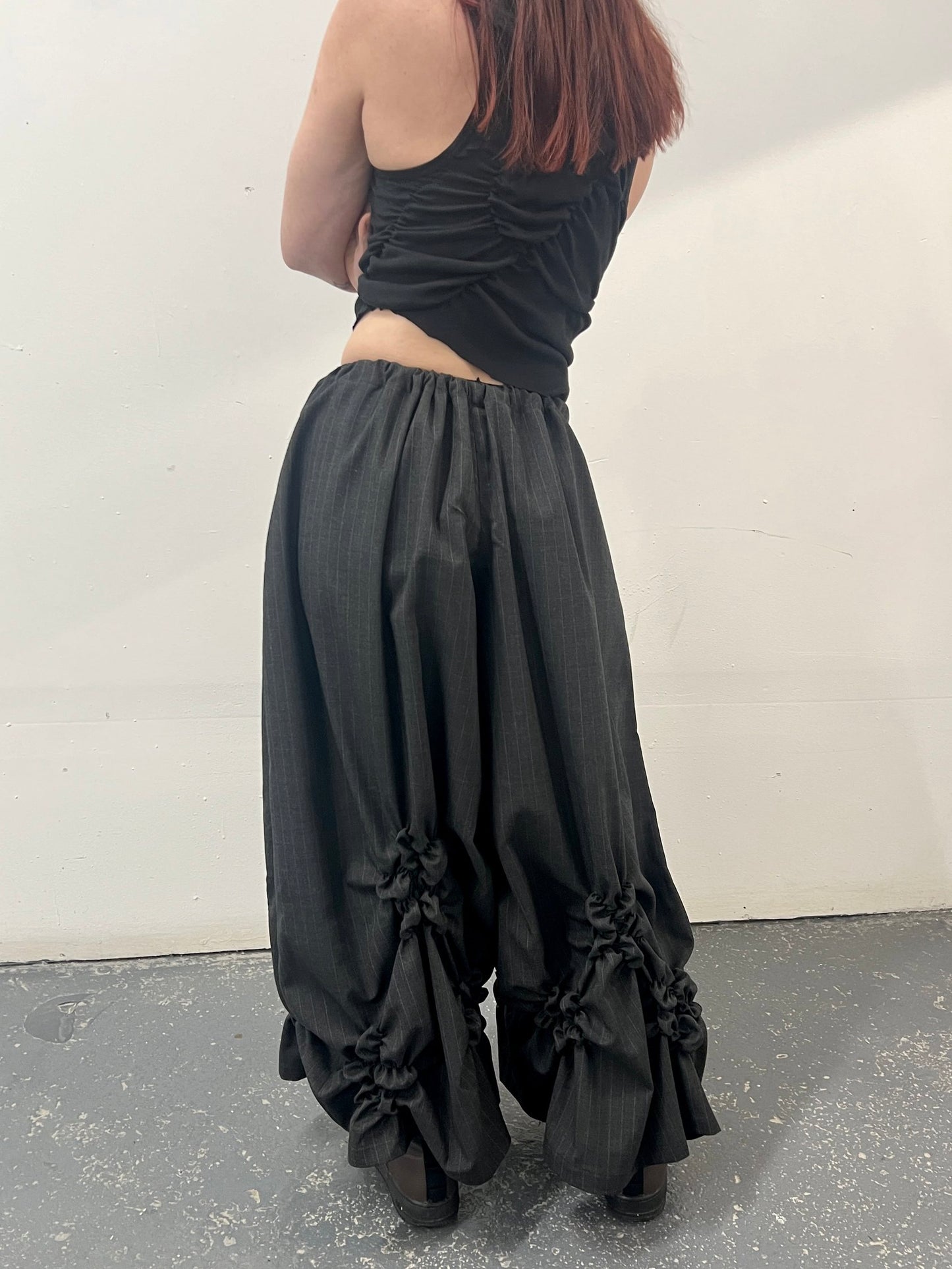 The Floral Smocked Trouser