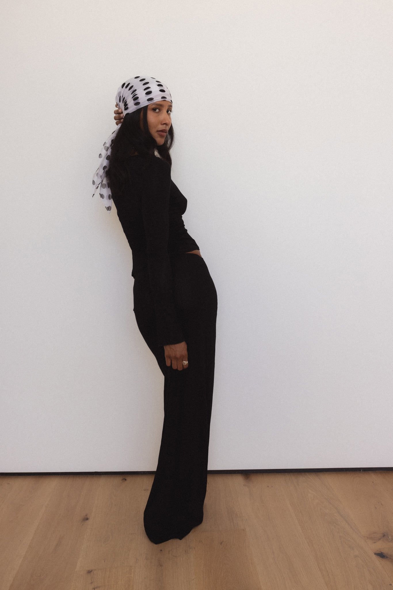 Demeter Maxi Skirt in Midnight