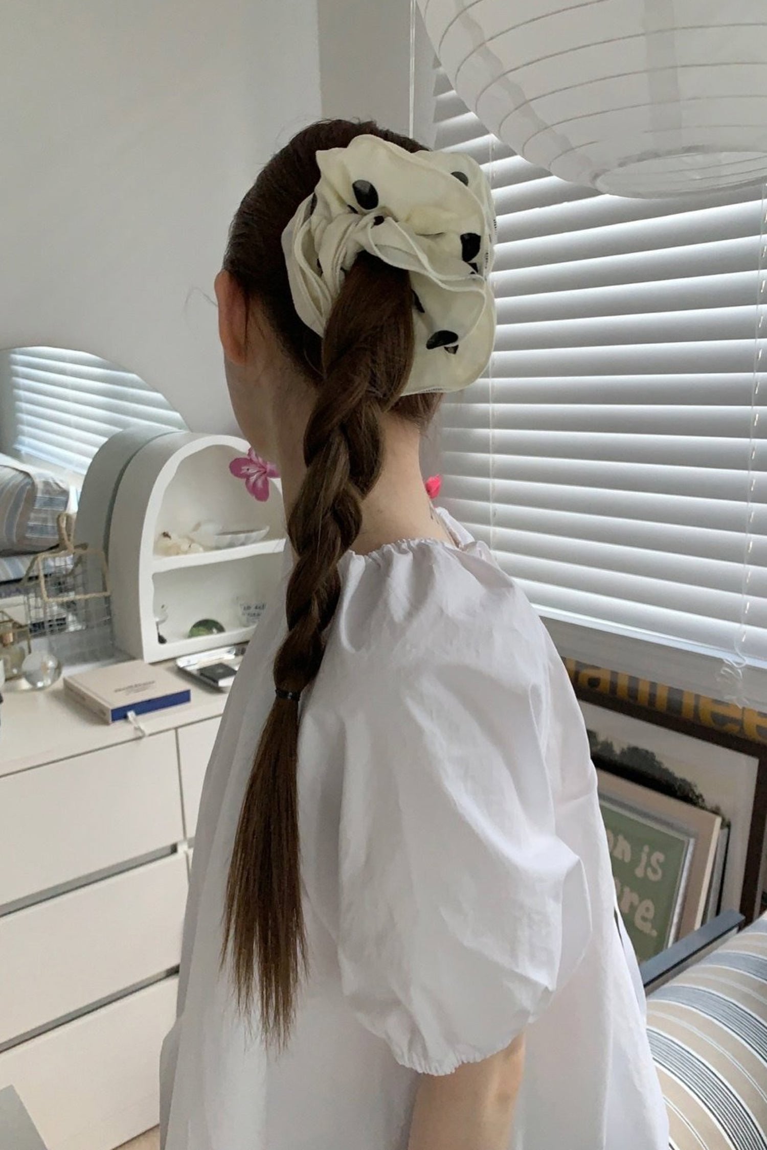 Polka Dots Scrunchie