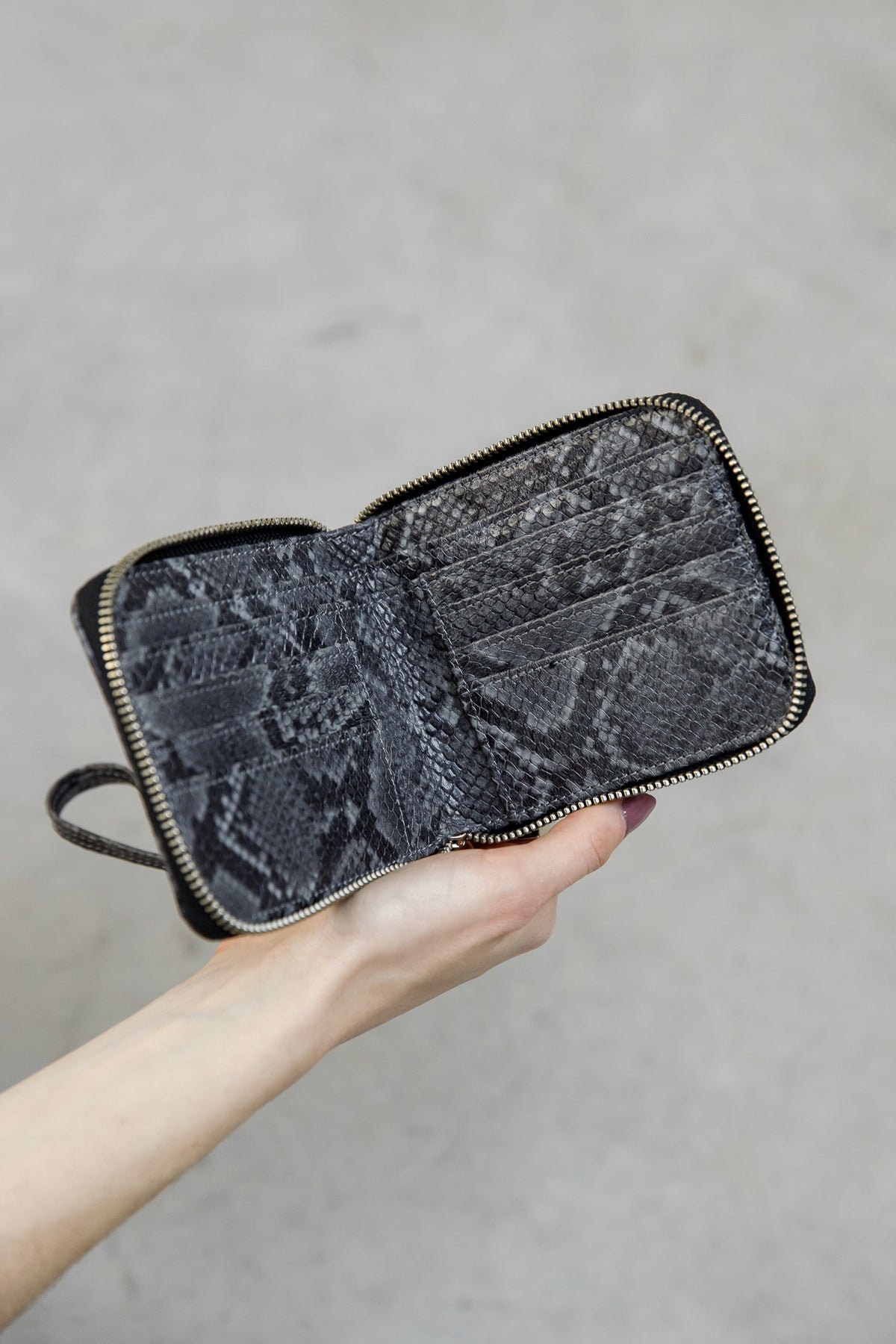 Milan Wallet Grey