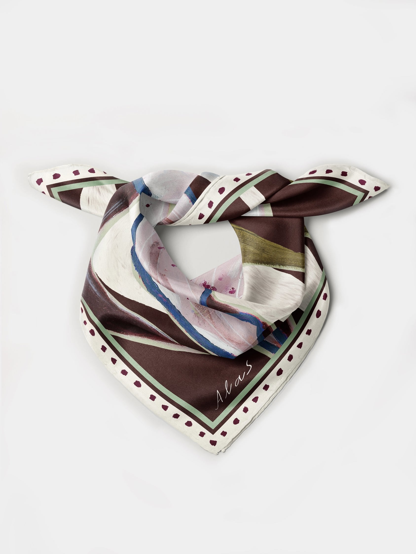 Silk Bandana 'The Botanist’s Gift'