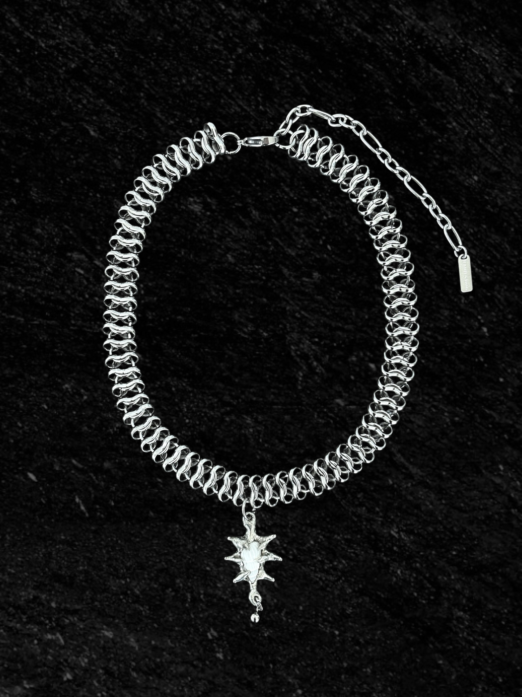 Spiky Shell Necklace