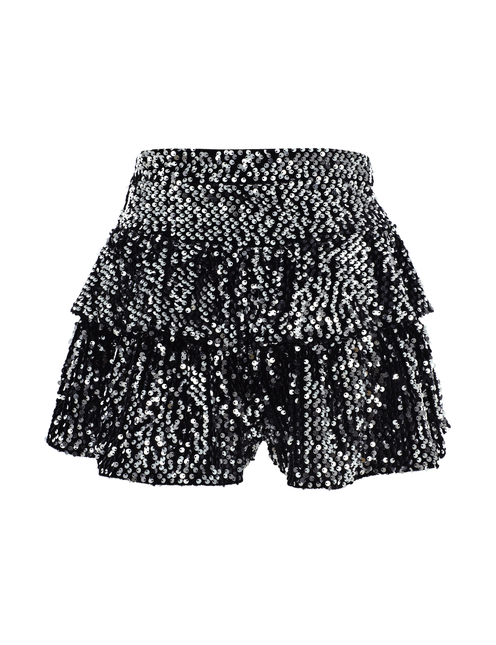 Discotheque Ruffle Mini Skort
