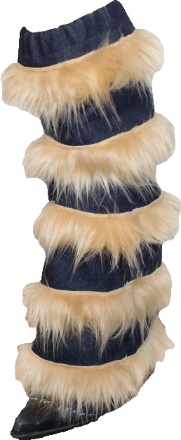 SNOW BUNNY LEG WARMERS