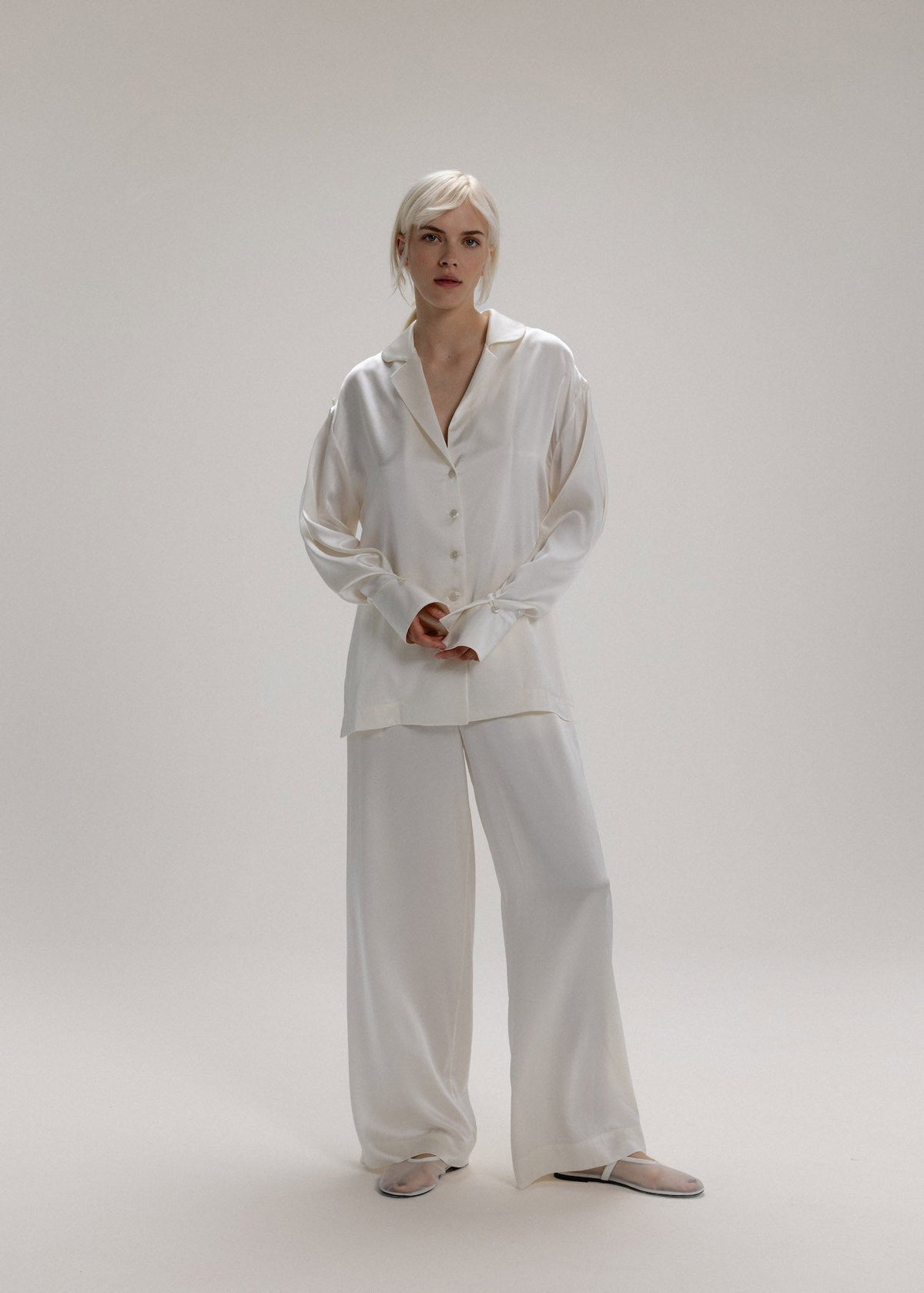 Bridal Silk Shirt