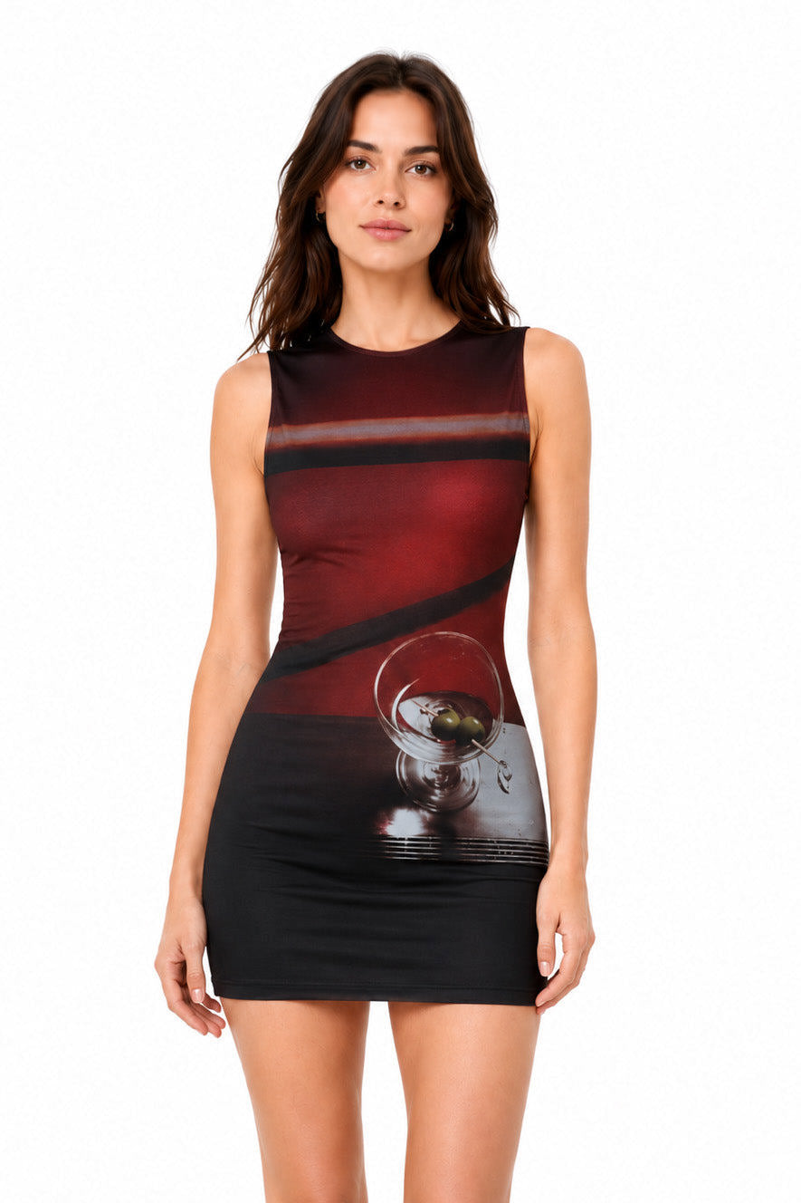 PRE-ORDER: DIRTY MARTINI MINI DRESS