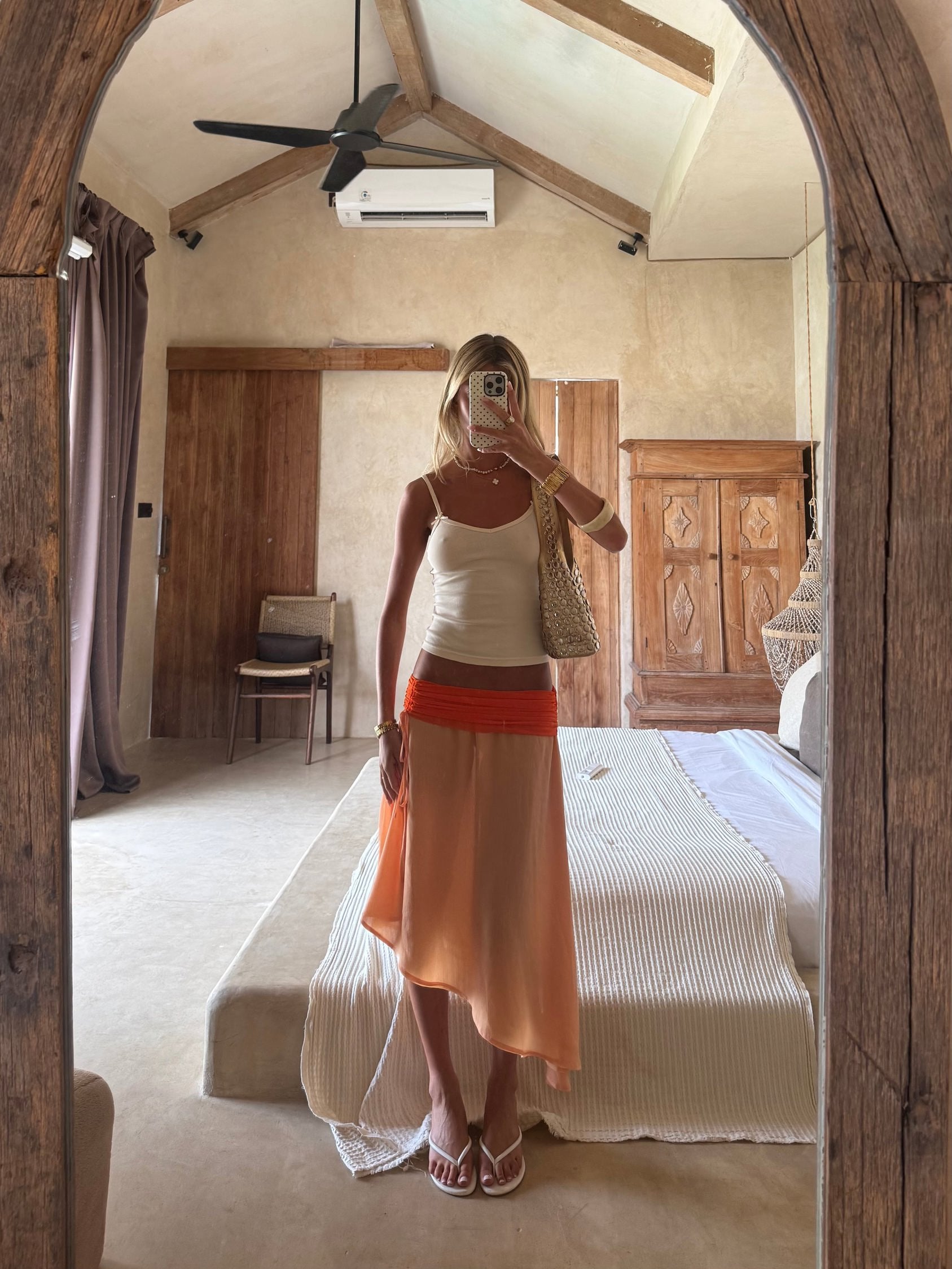 PROVENCE ORANGÉ SKIRT