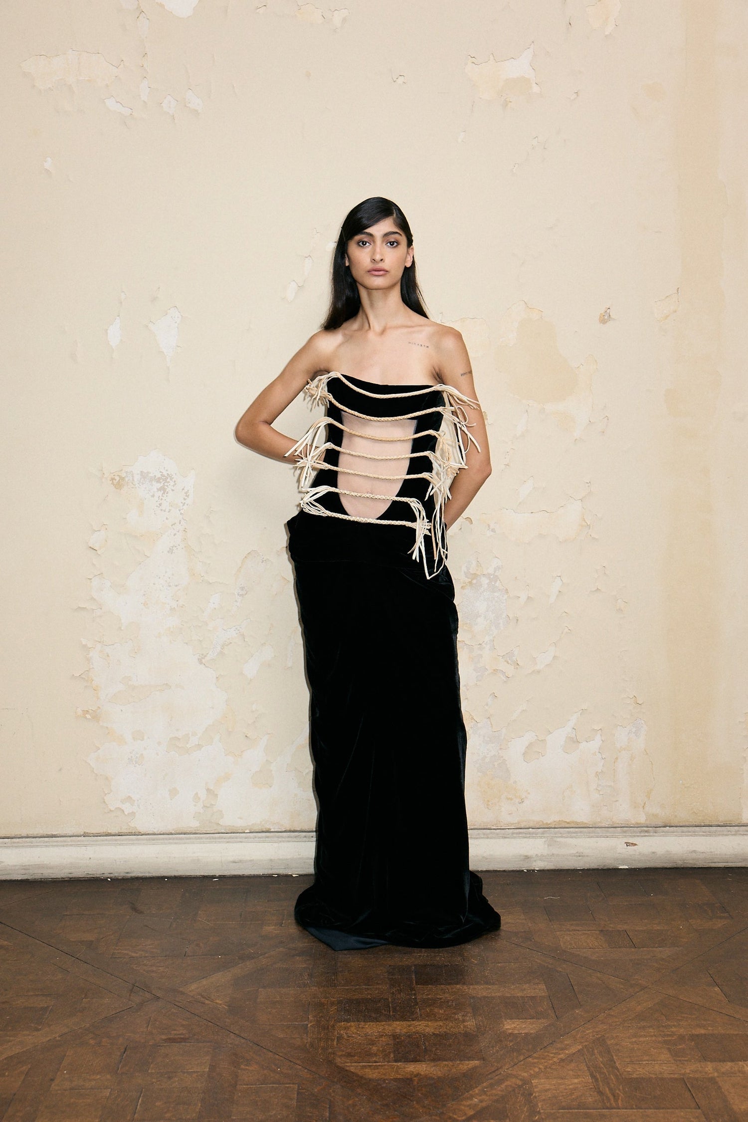 SEIS TIENTOS DRESS BLACK