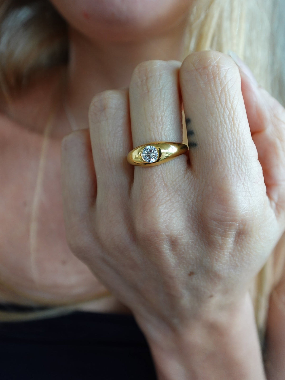 Cloud Diamond Ring
