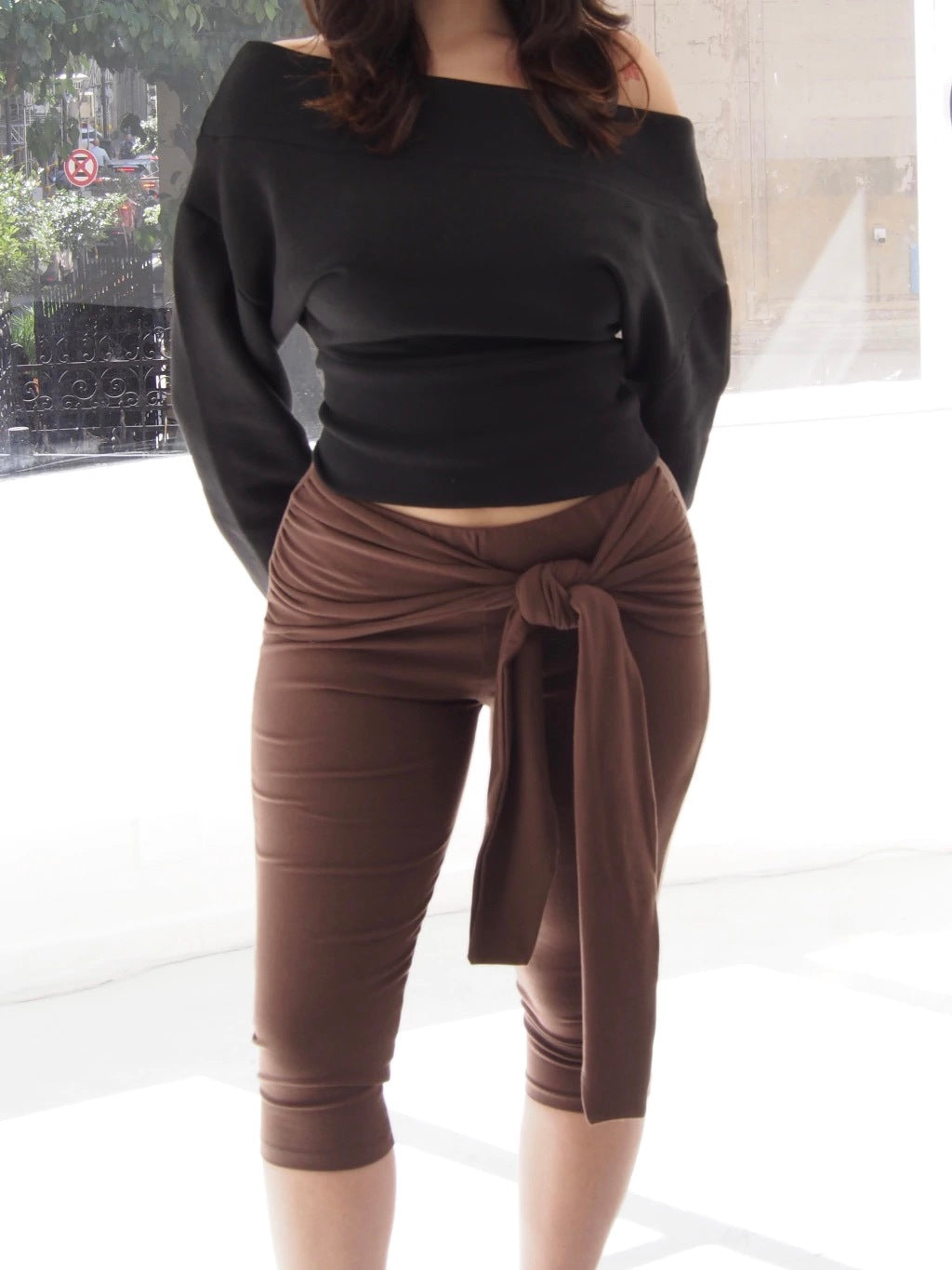 CAPRI NUDO - BROWN