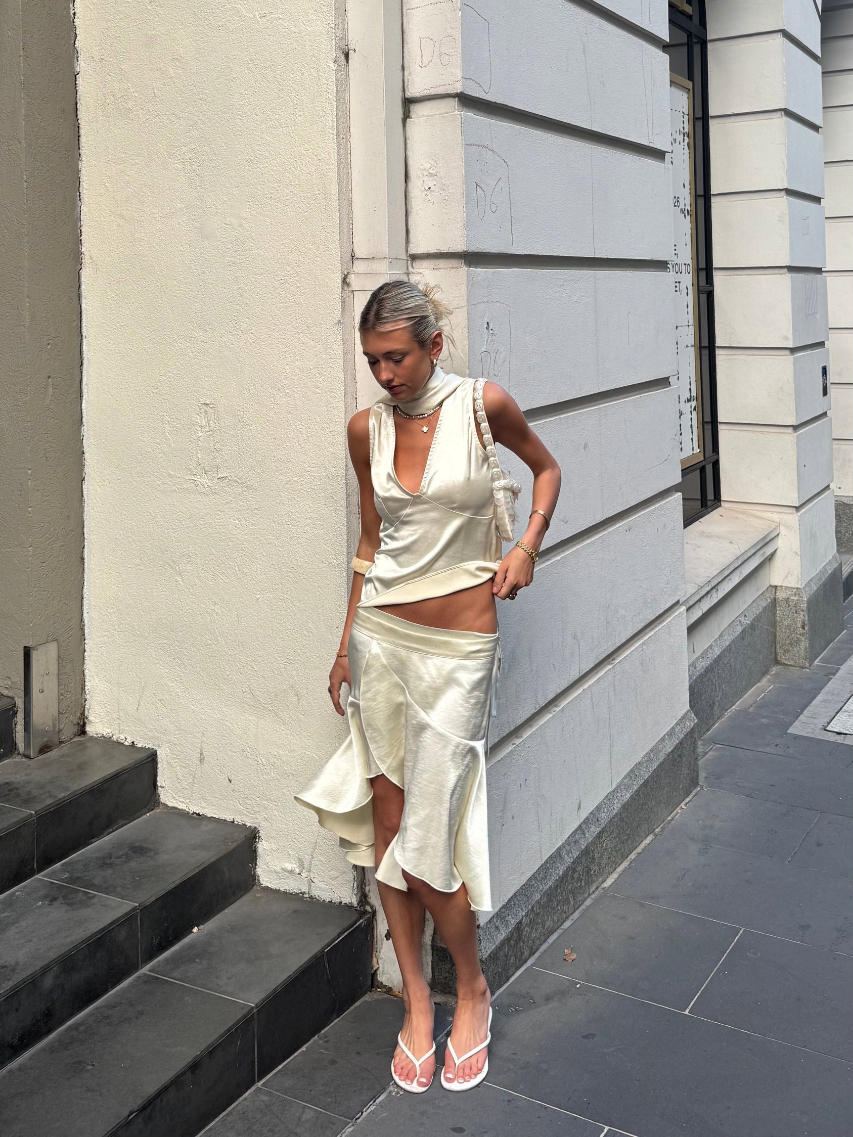 TAORMINA SKIRT (sand)