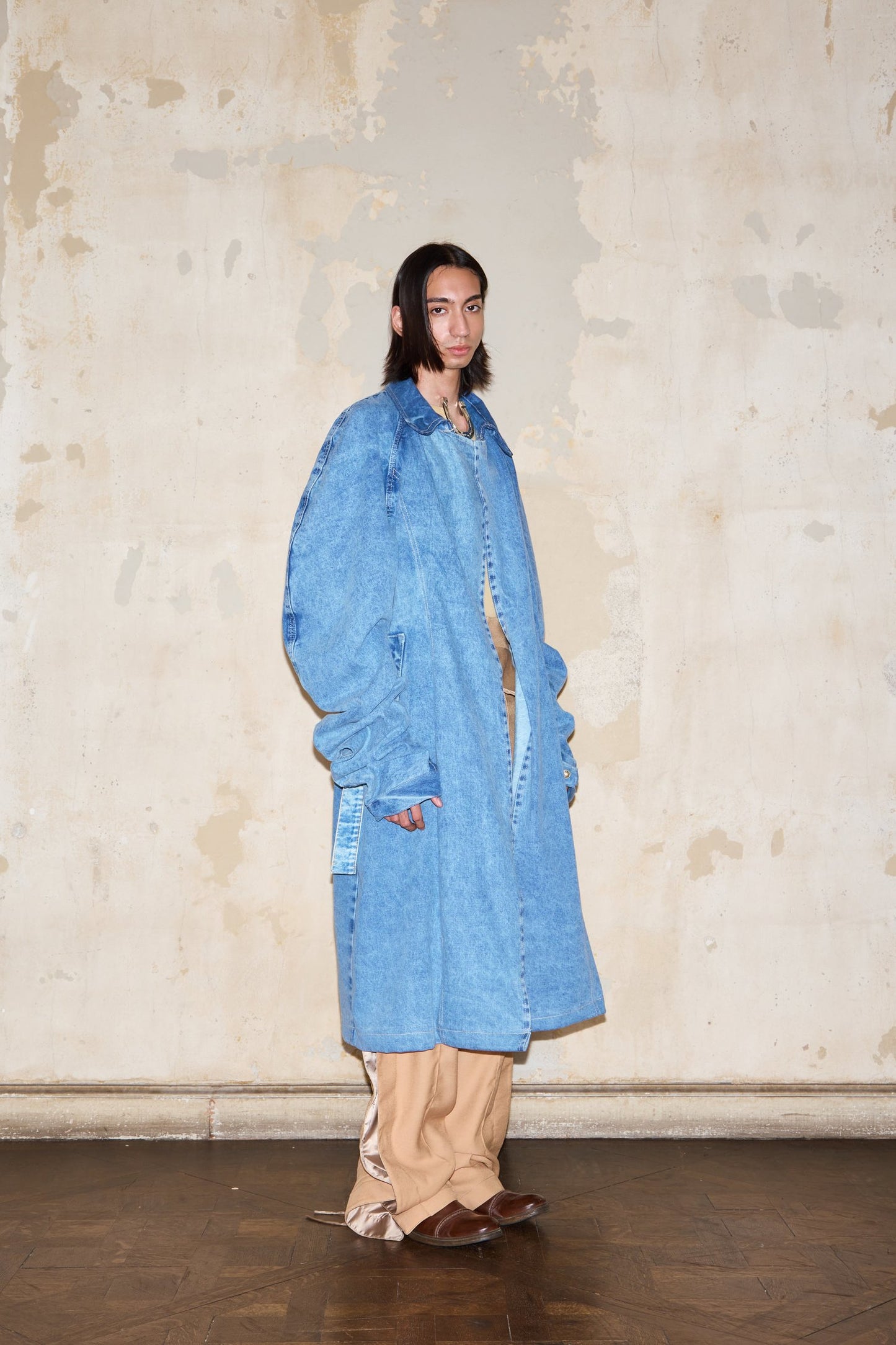 TRENCH TEMPLE DENIM