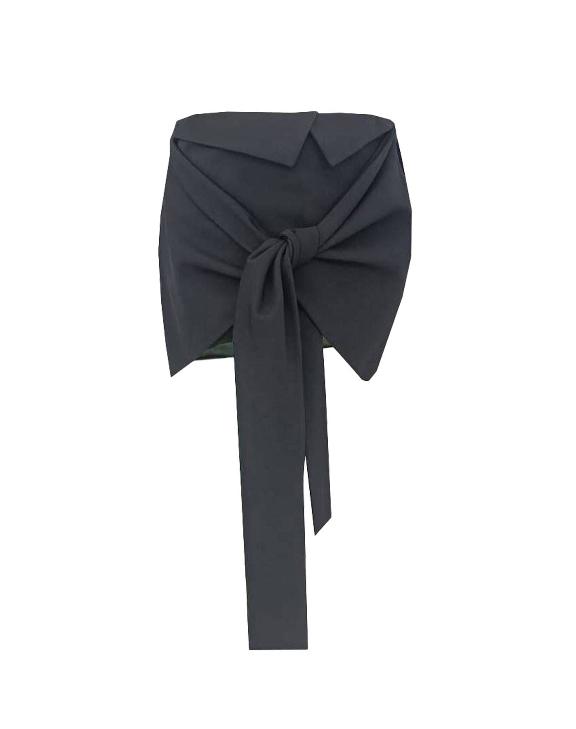 Blazer Wrap Mini Skirt